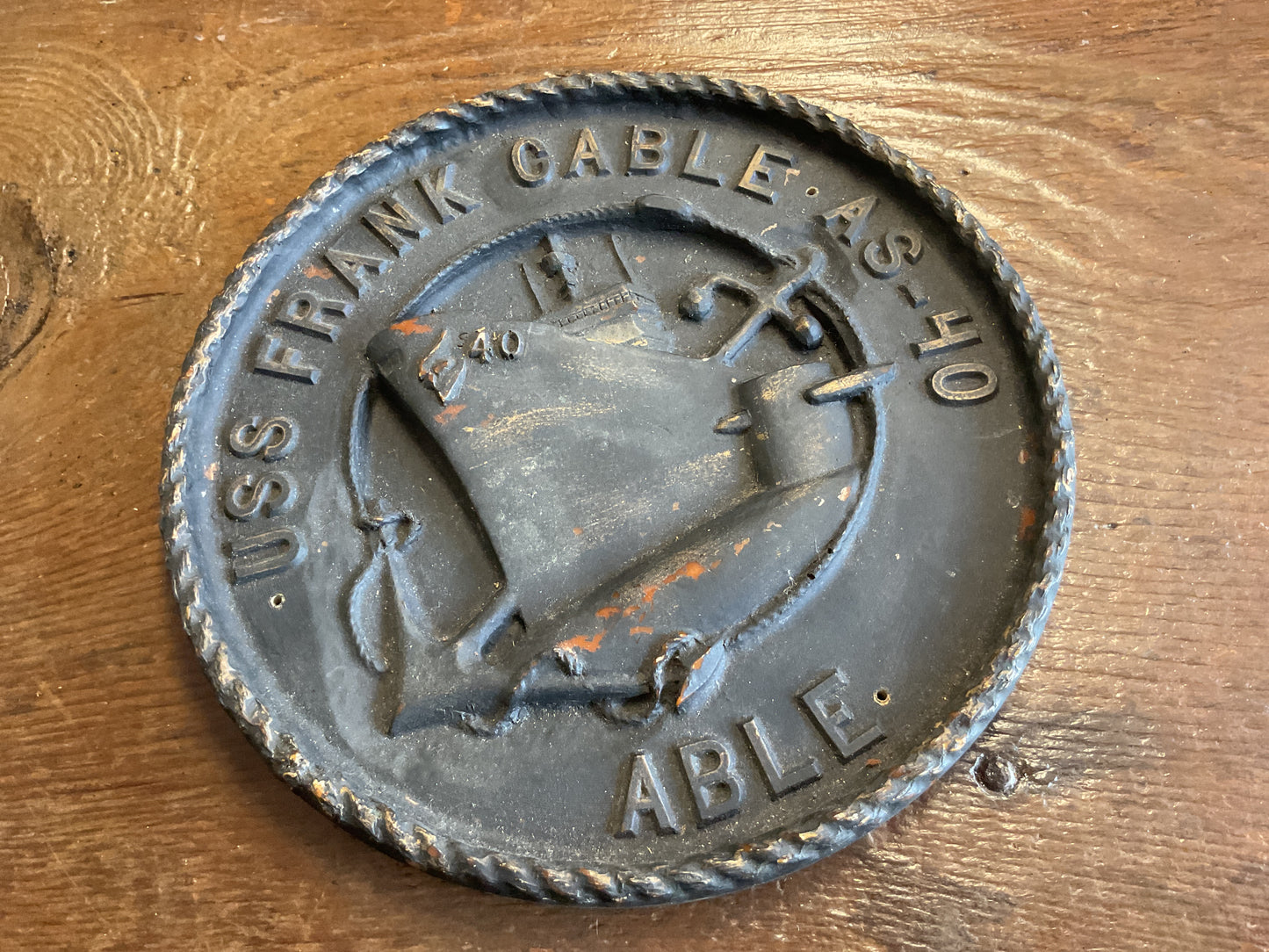 USS Frank Cable Plaque