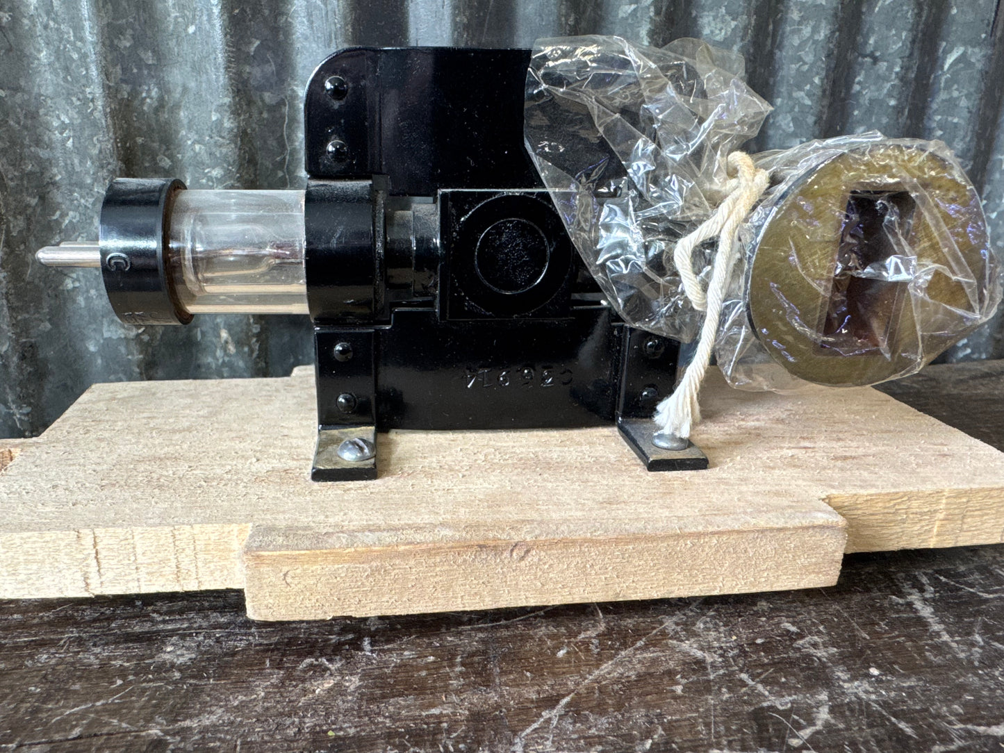 Vintage Microwave Radar Tube Assembly with Waveguide Coupler – Military Electronics