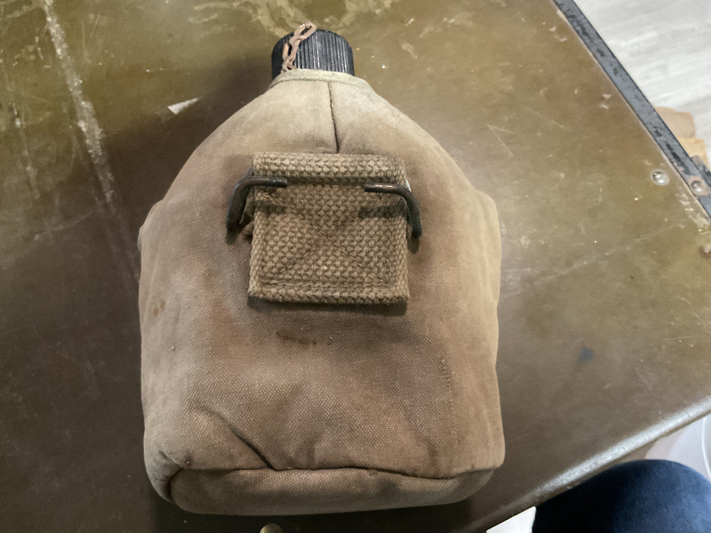 WWII Canteen With Cover (s)