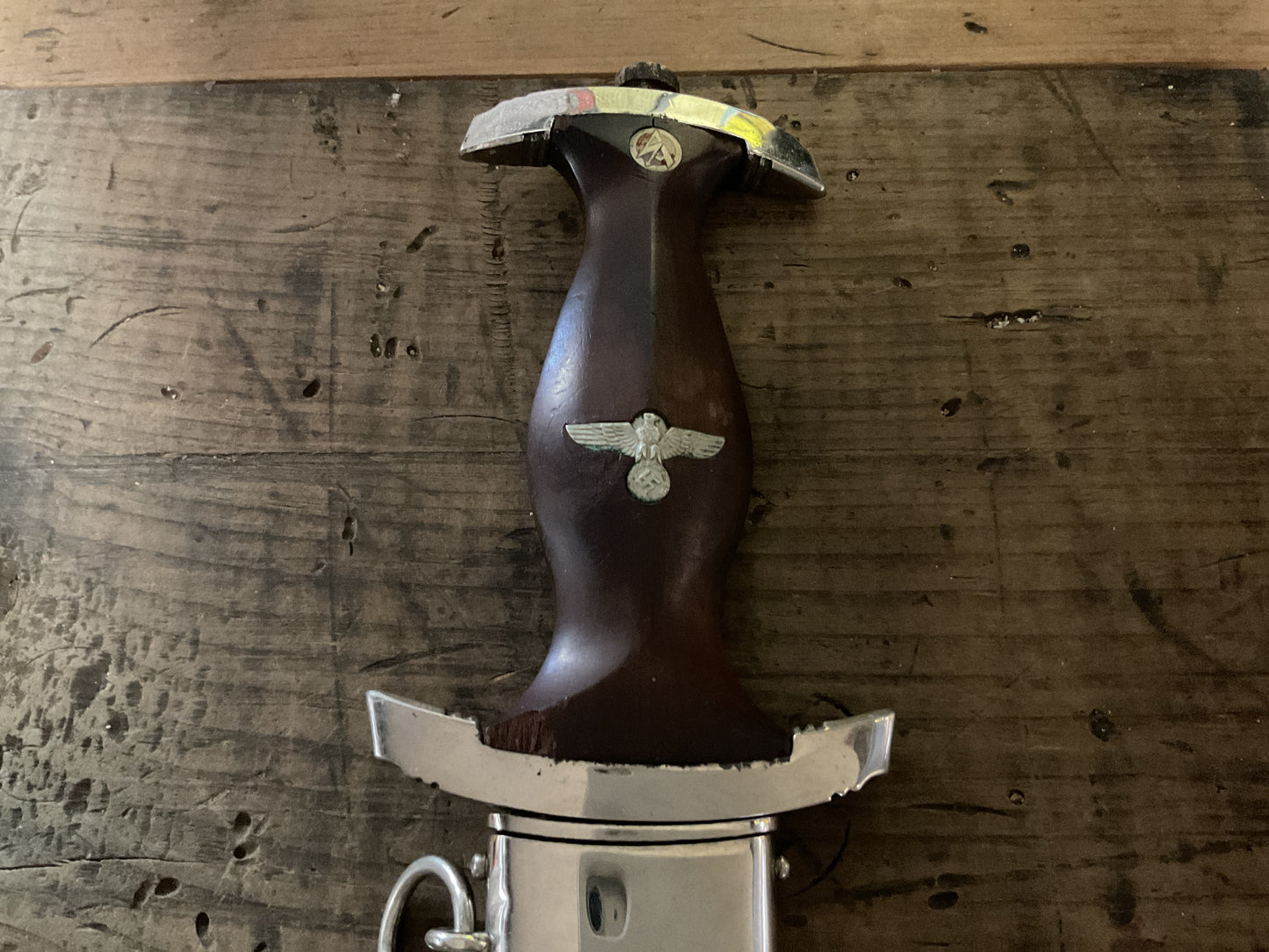 WWII German SA Dagger by Arthur Schuttlehofer & Co. (RZM M7/13) Complete with Scabbard