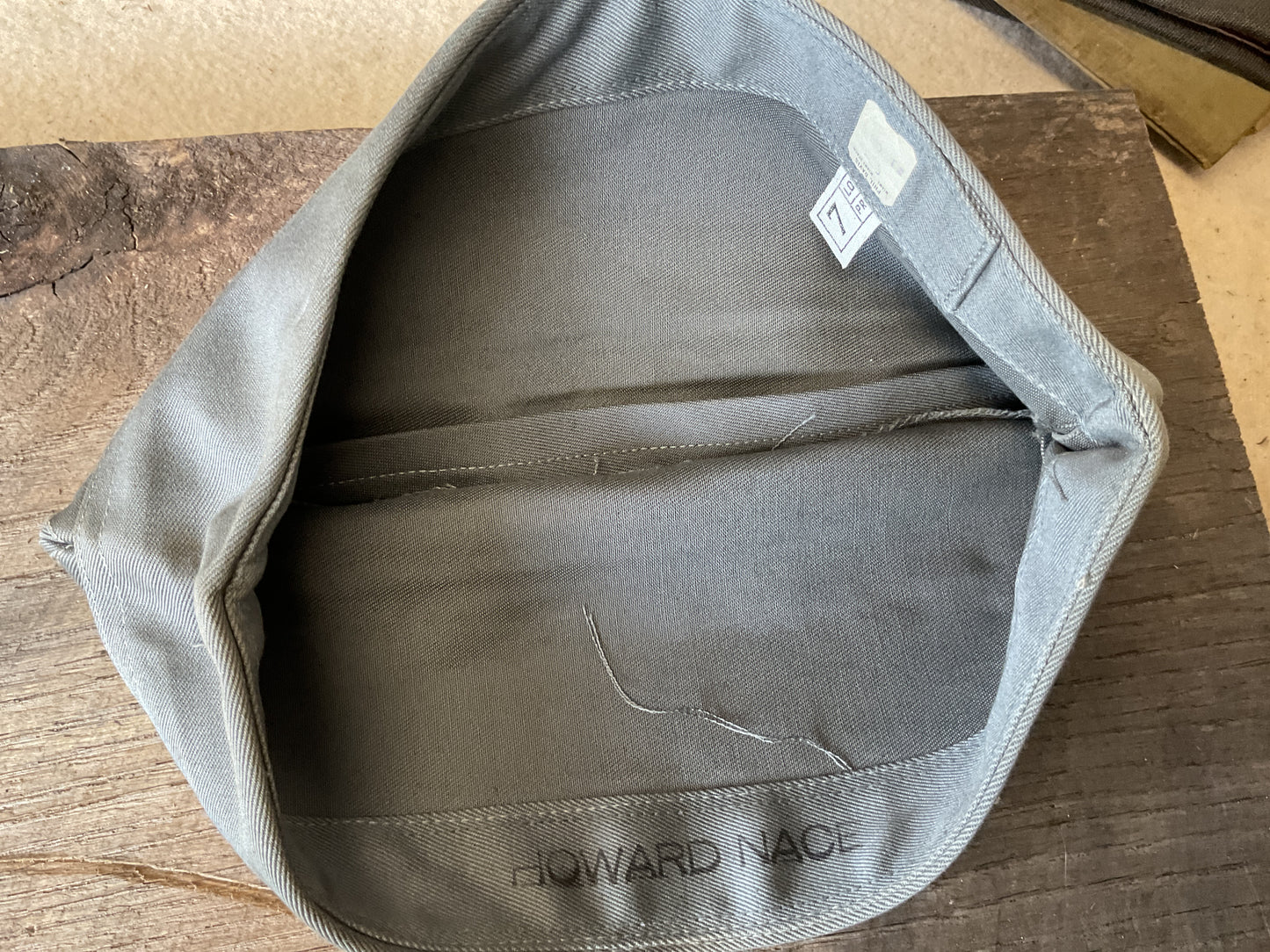 WWII Officers Garrison Cap (named)