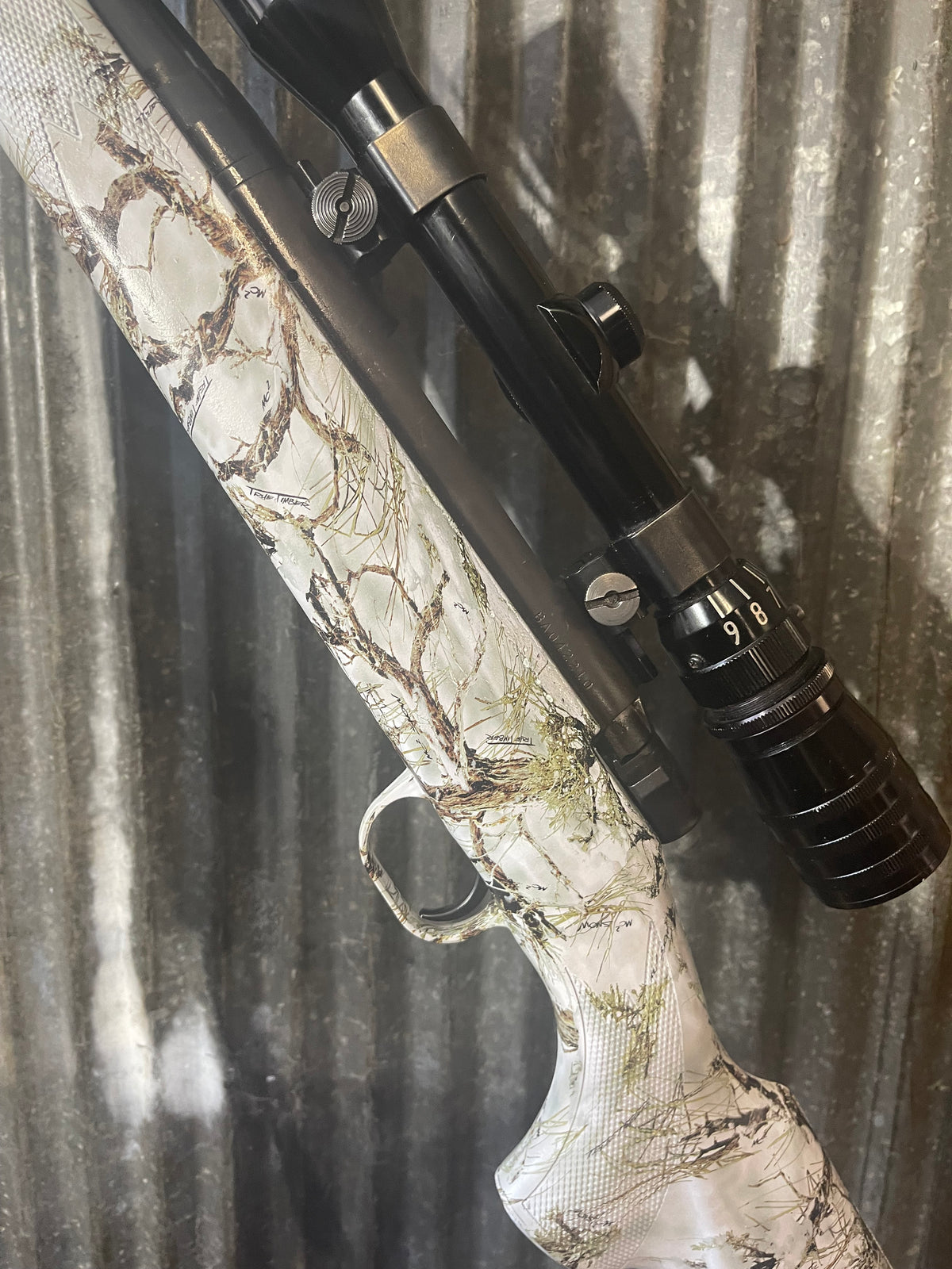 Mossberg 100 ATR .270 Winchester Bolt Action Rifle – 3-9x Scope – Snow Camo