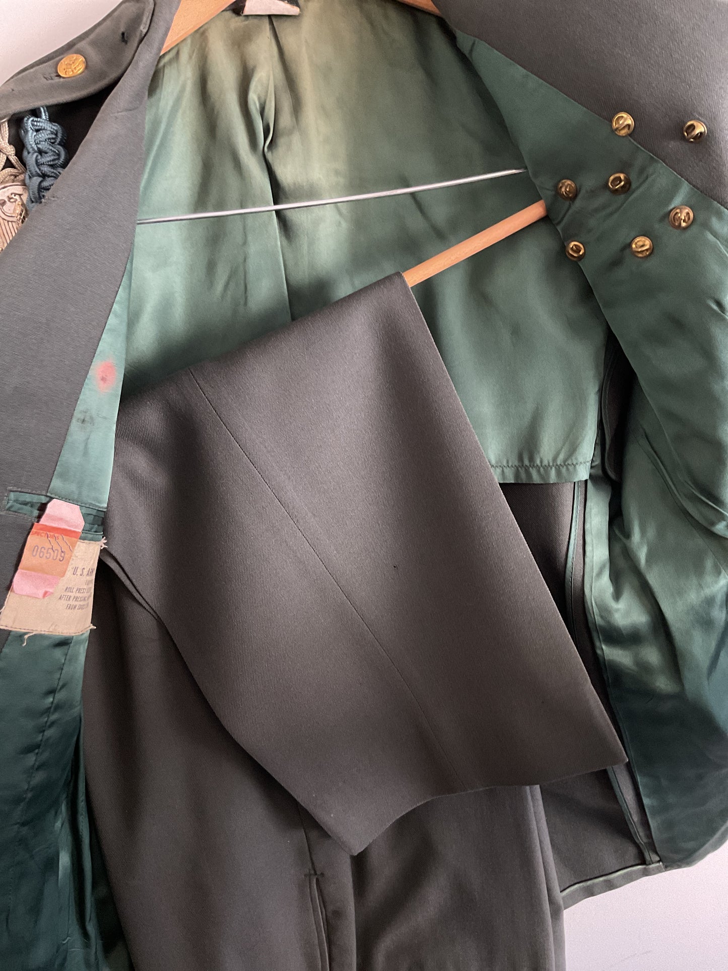 Korean War Era U.S. Army Infantry School Dress Green Uniform Set – Staff Sergeant