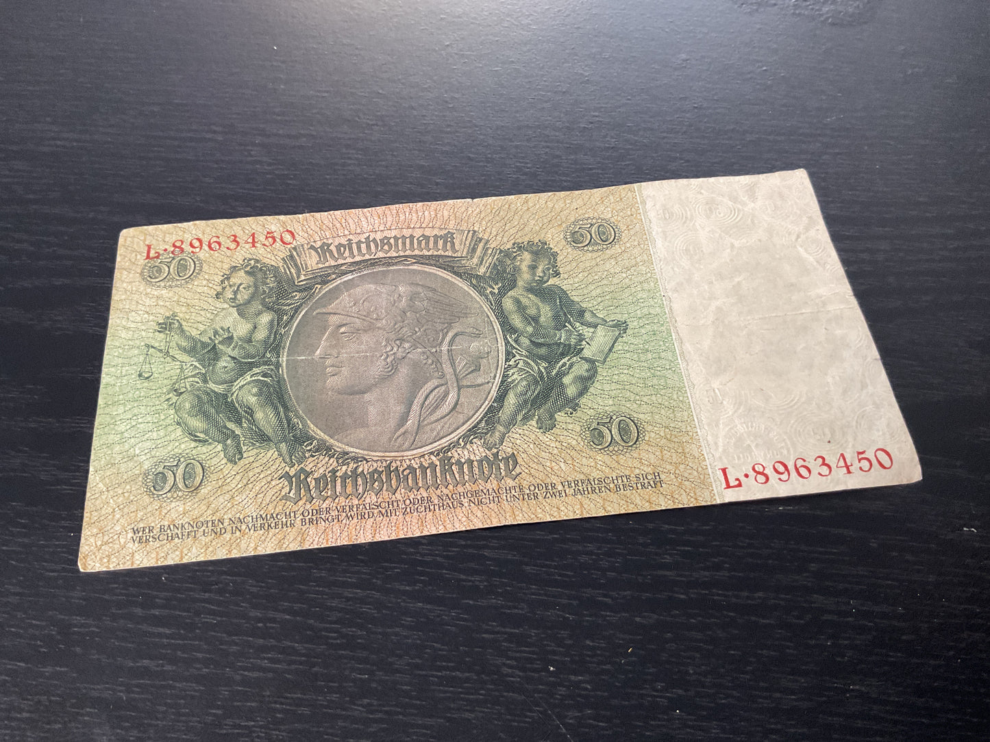 German 50 Marks Reichsbanknote 1933