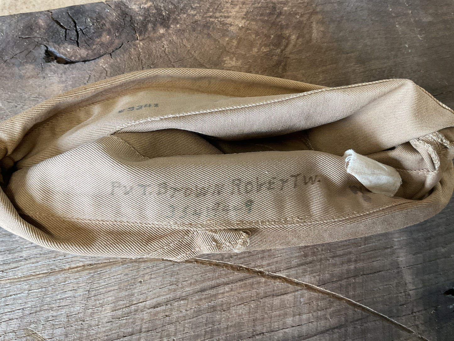WWII Garrison Cap (named)