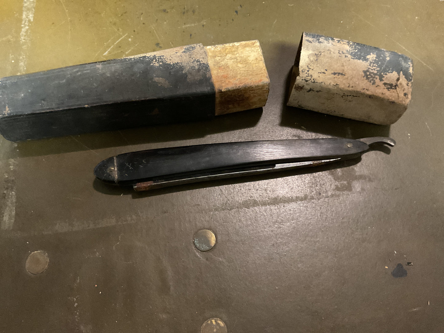 WWII Barber Straight Razor