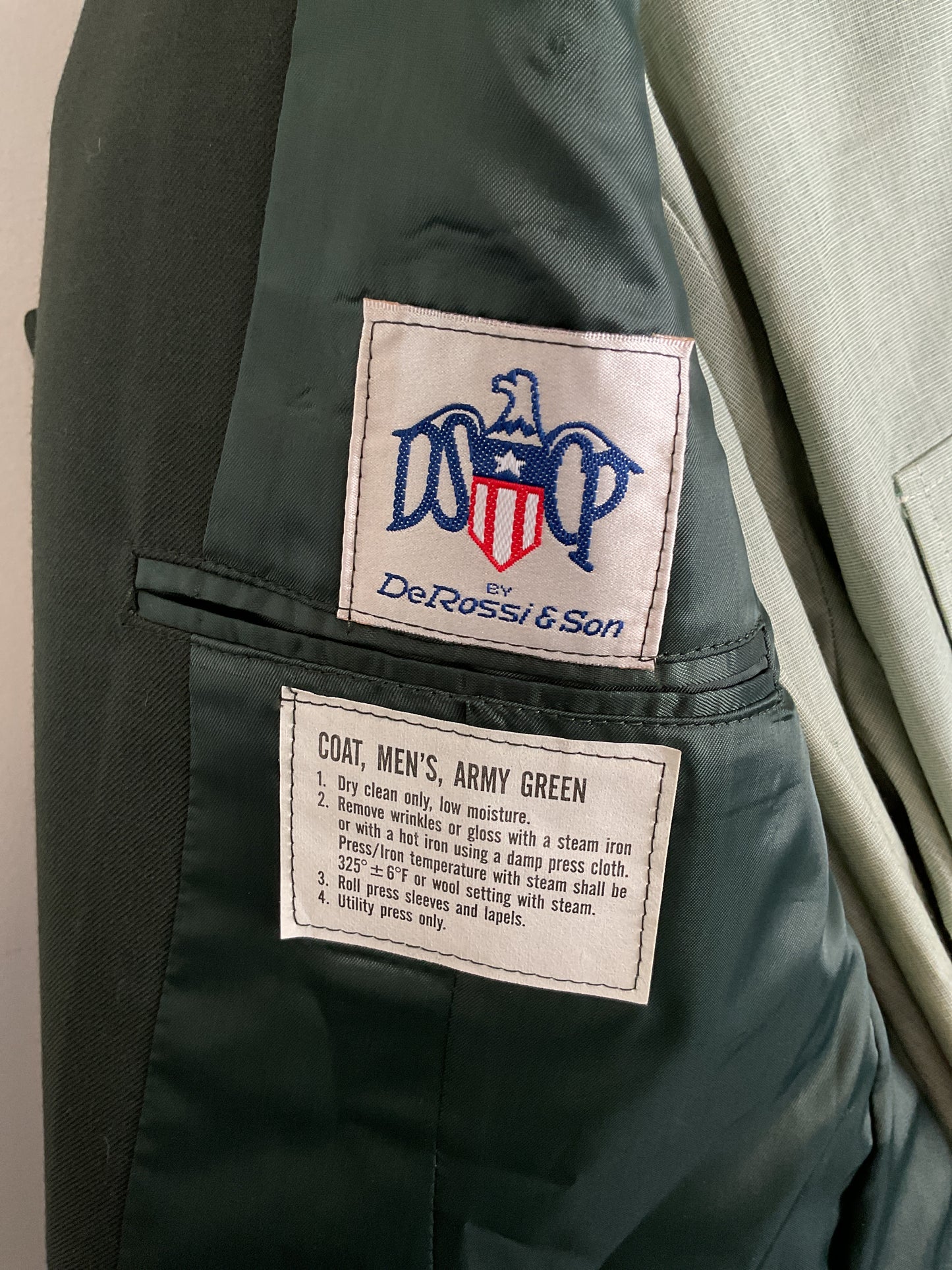 Post-WWII U.S. Army 3rd Infantry Division Dress Green Uniform Set – Staff Sergeant