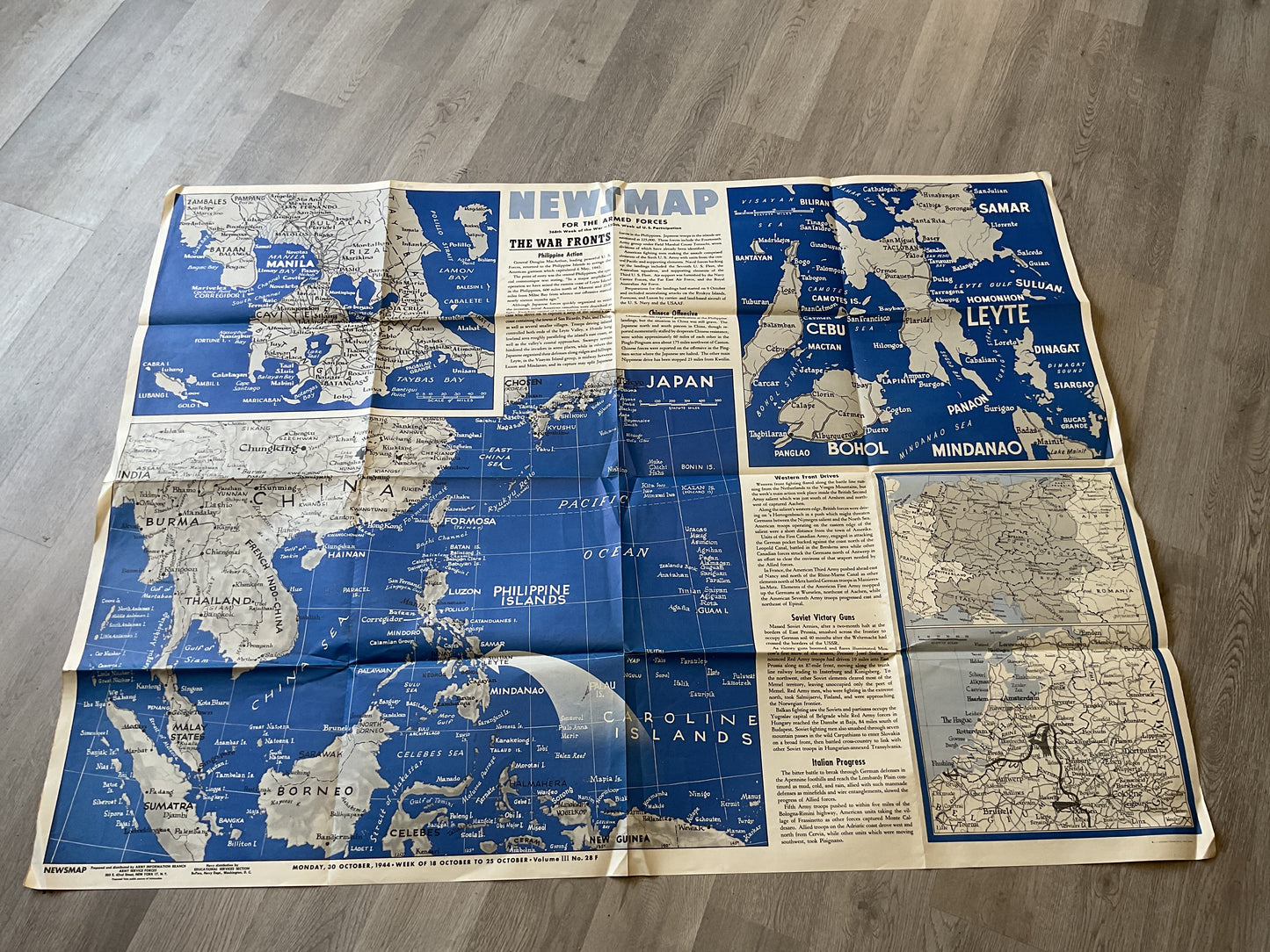 WWII Large Newsmap