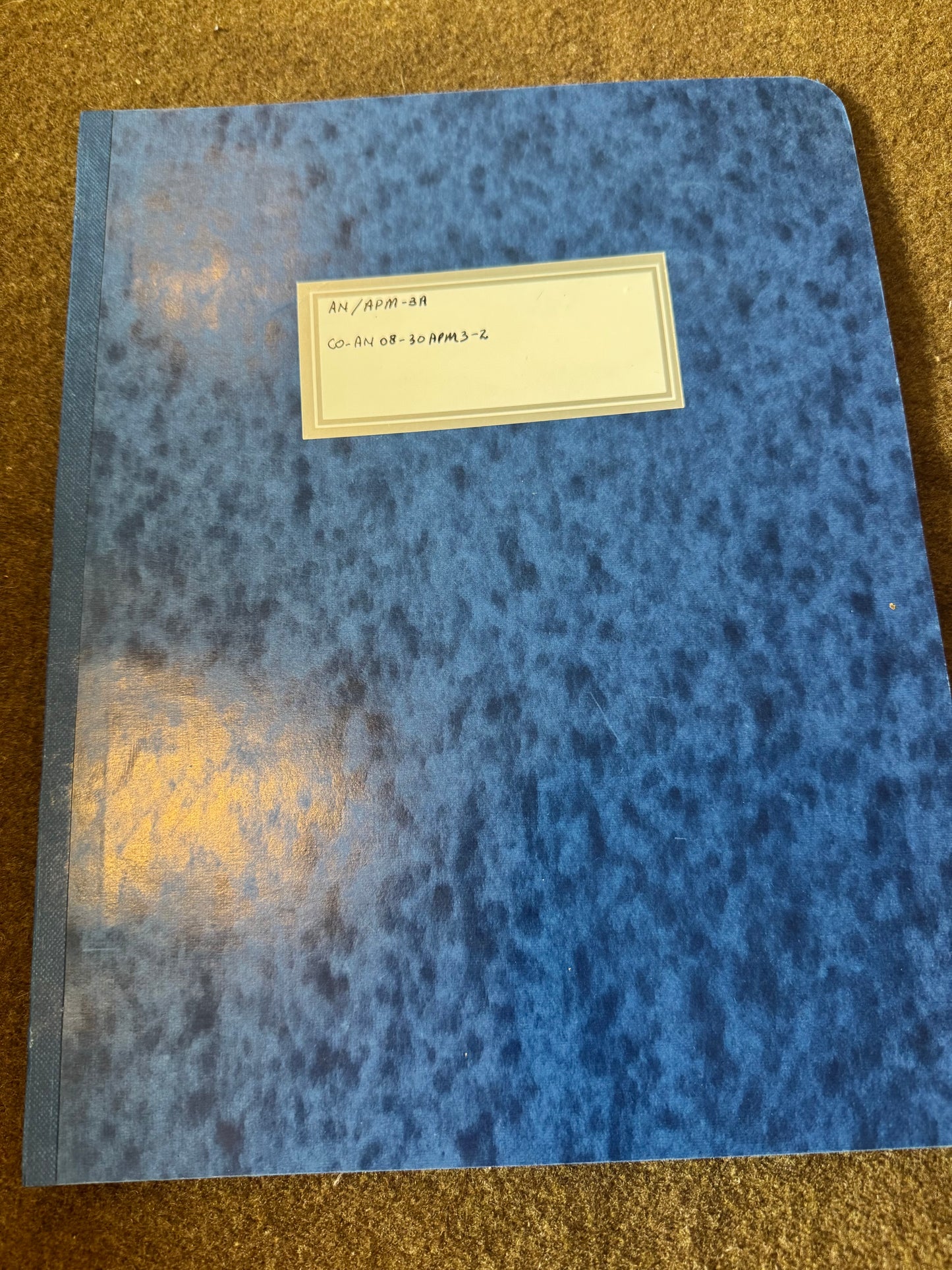 WWII Portable Test Set AN/APM-3A maintenance handbook
