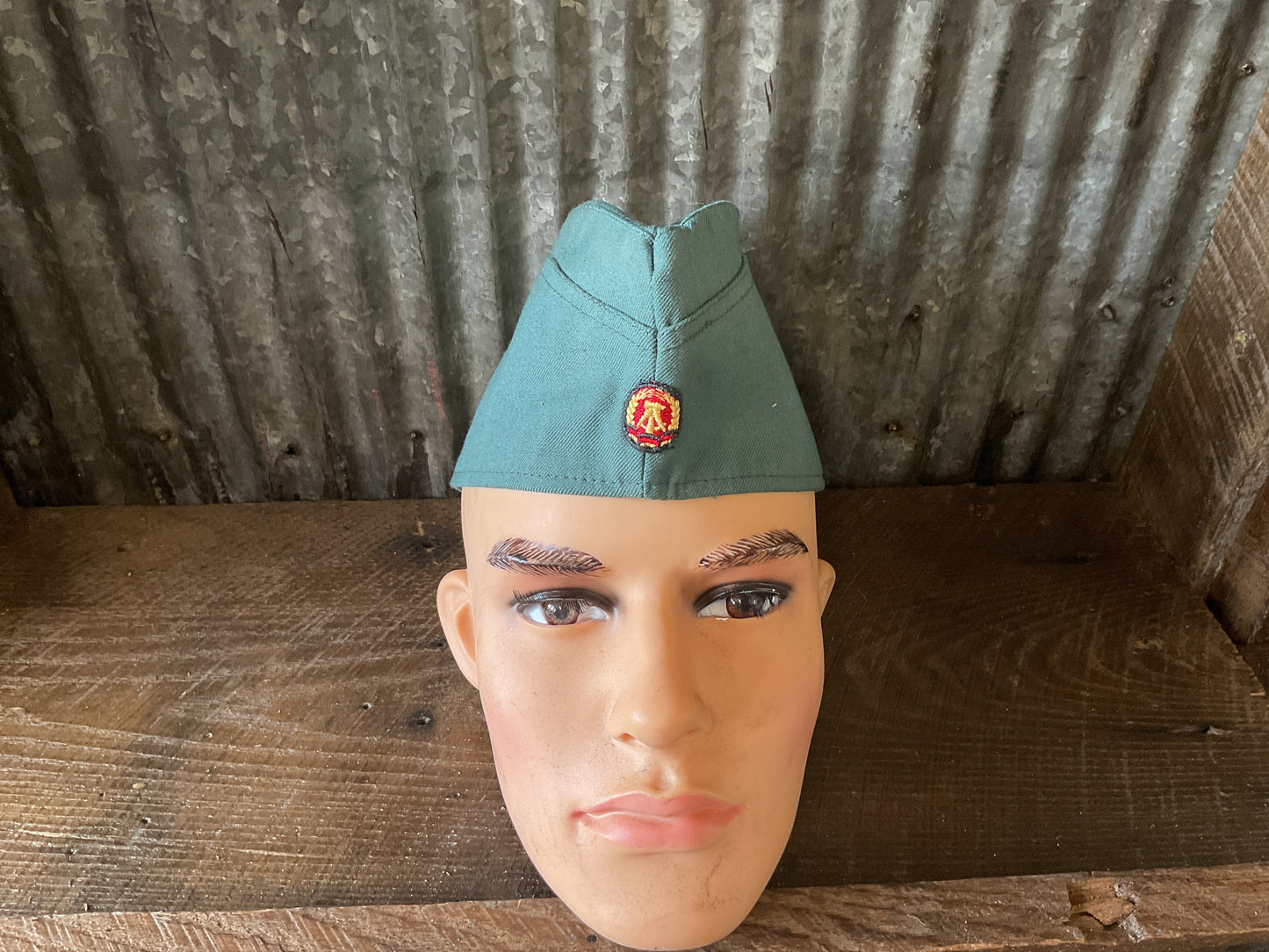 Cold War East German Police Side Cap
