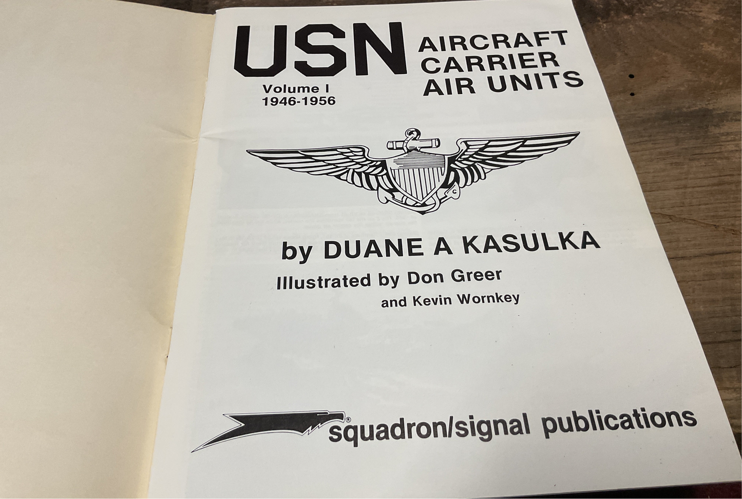 USN Aircraft Carrier Air Units Volume I 1946-1956