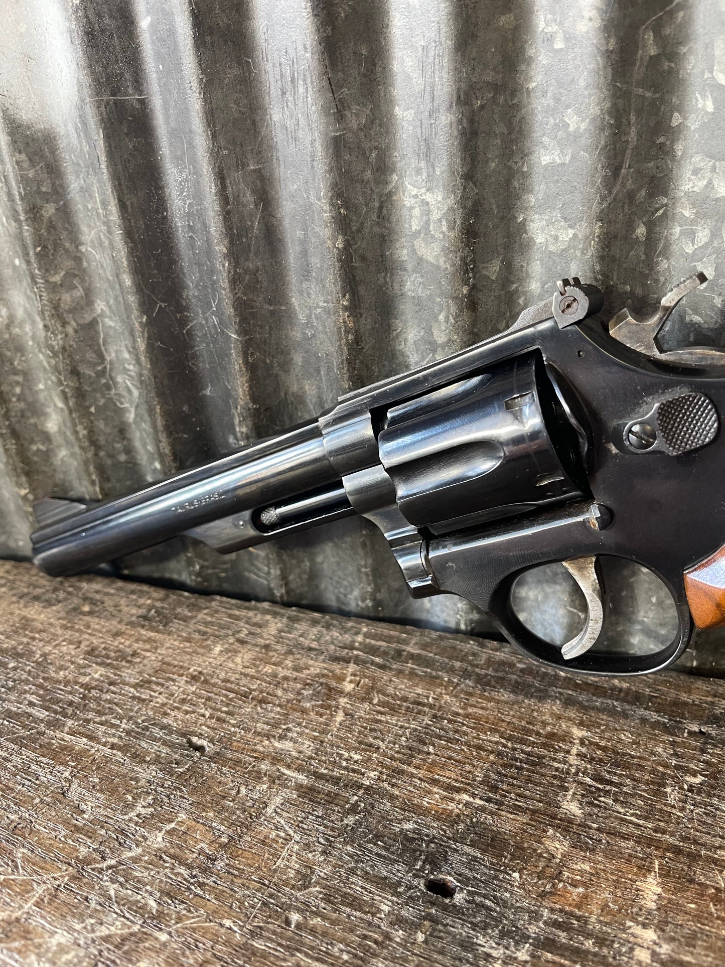 Taurus Model 66 .357 Magnum Revolver – Adjustable Sights – Wood Grips – Good Used Condition