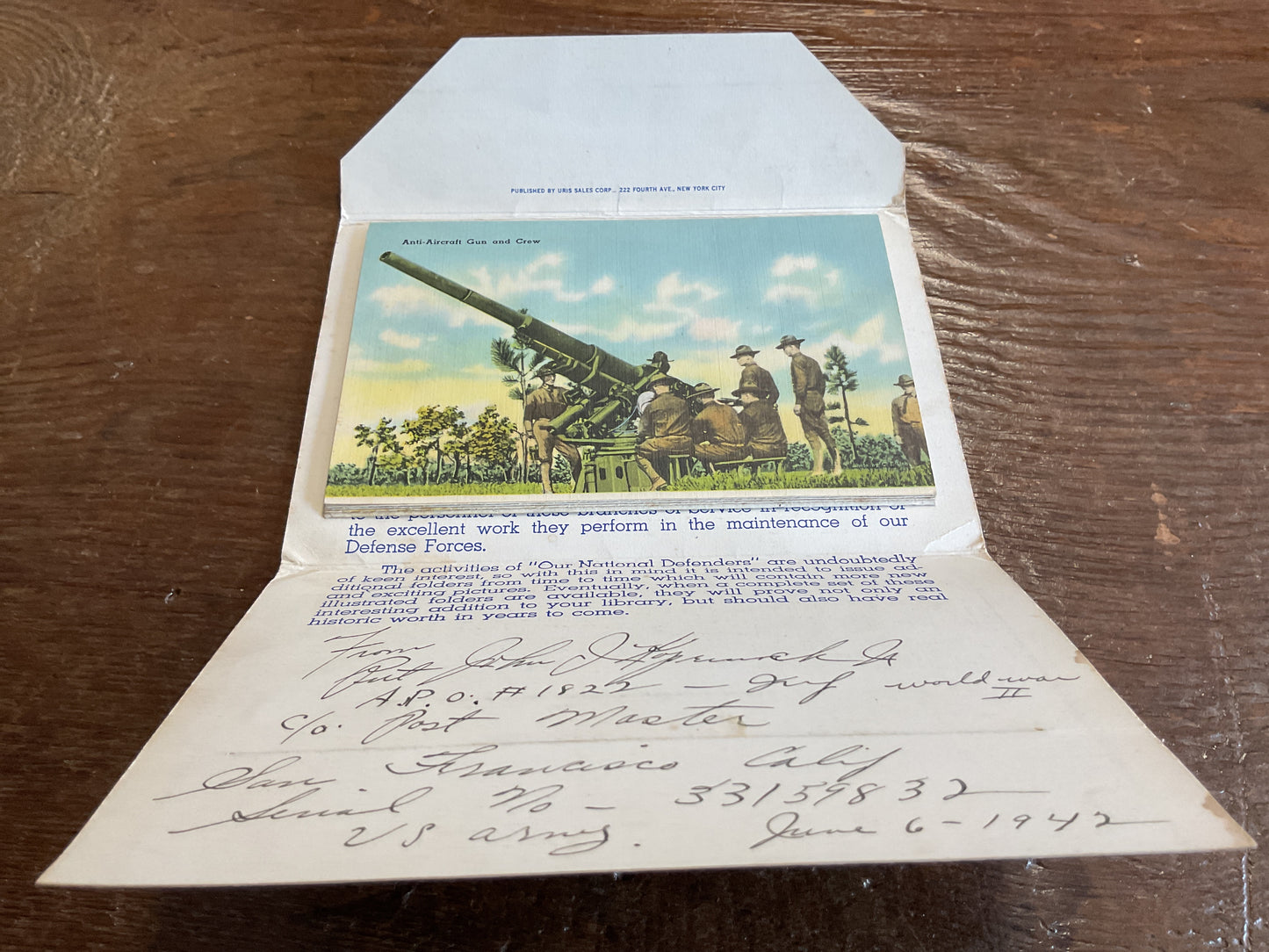 WWII Post Card