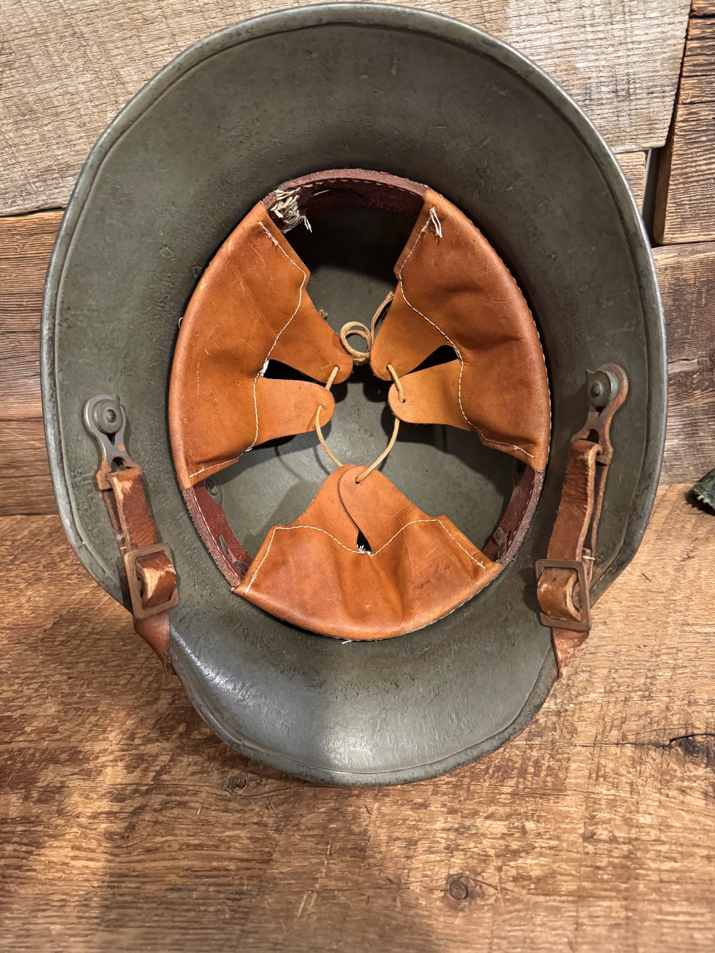 Original German WWI Refurbished M16 Helmet