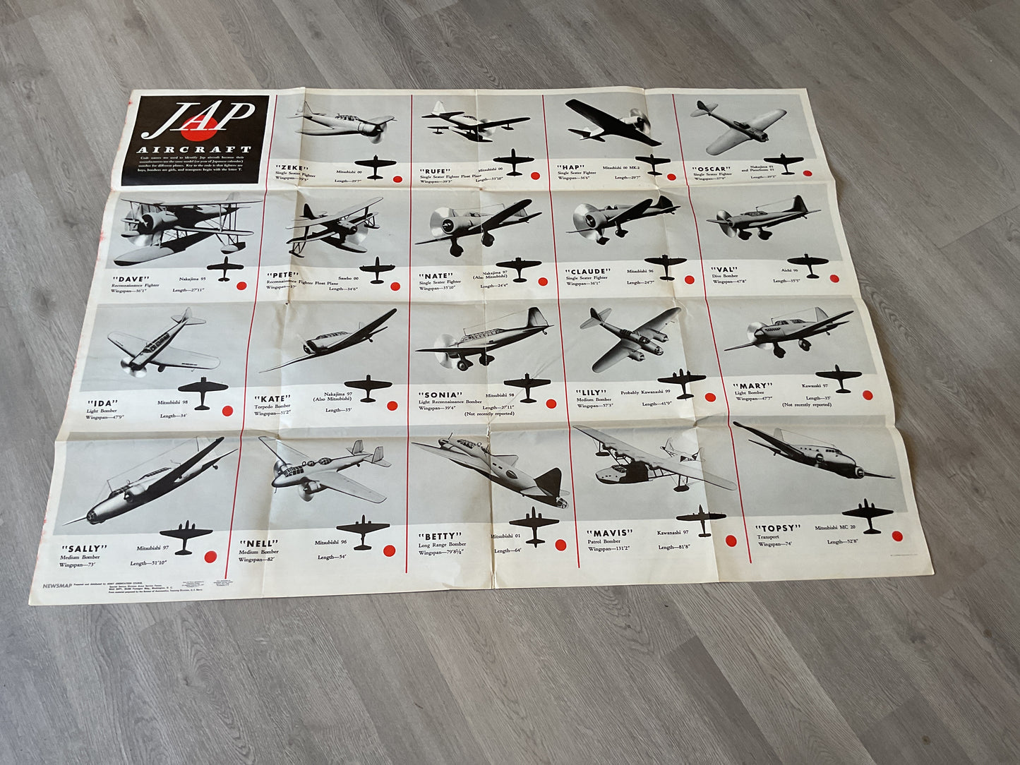 WWII Large Newsmap