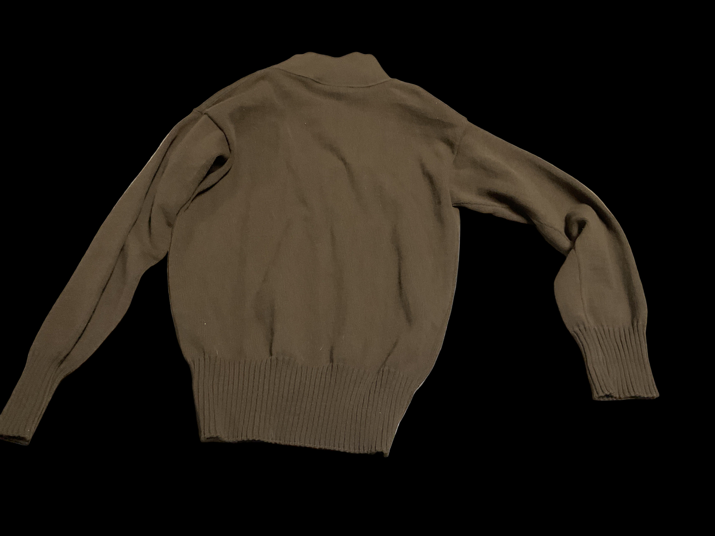 Army 5 Button Sweater