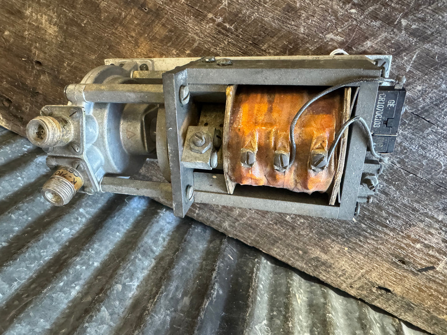 WWII Aircraft Solenoid Actuator Assembly P-7767542-1 CG-29859 Military Aviation Component