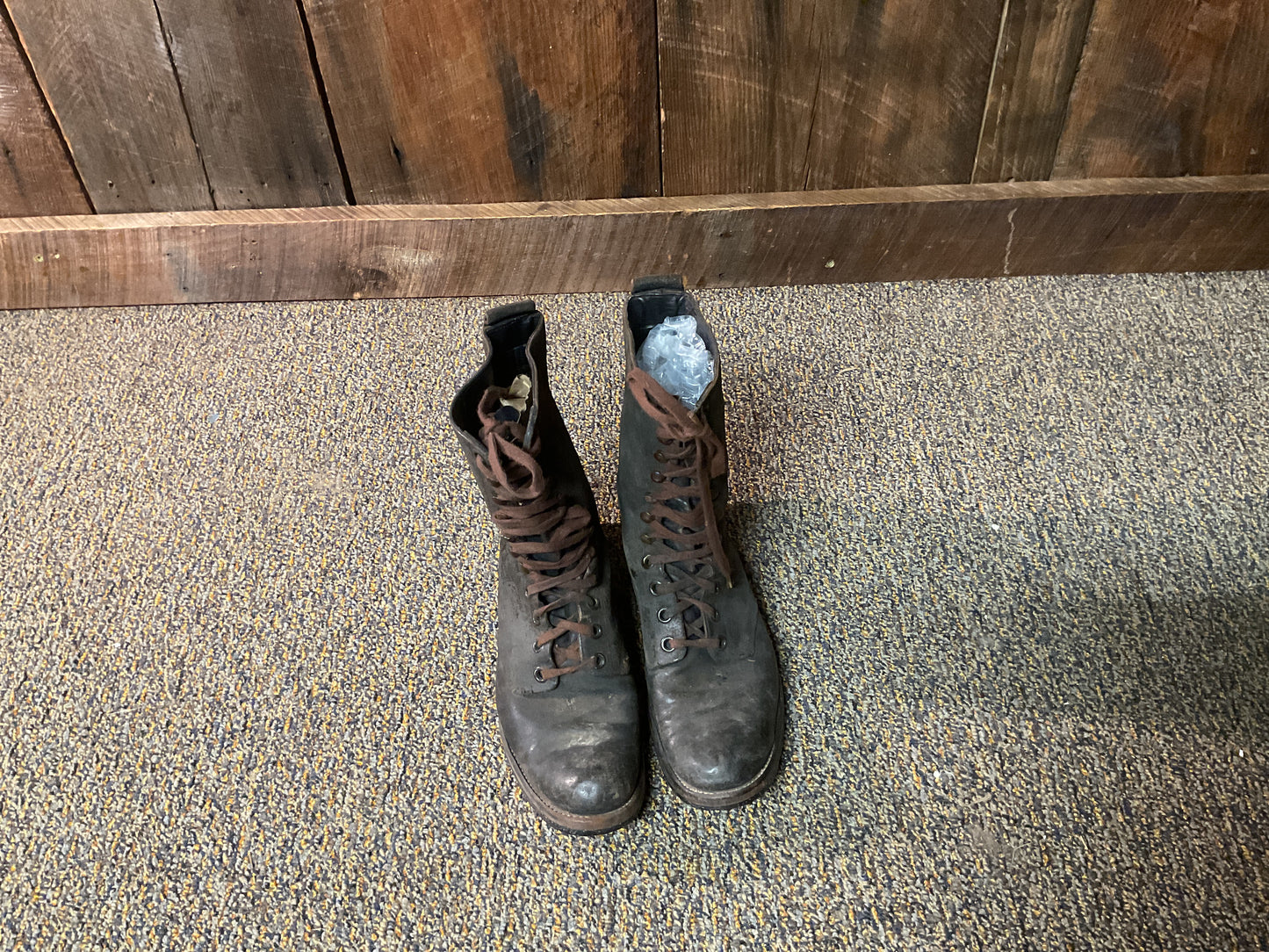 1953 USMC “Boon Dockers” “Endicott-Johnson Marine Field Boots Roughouts