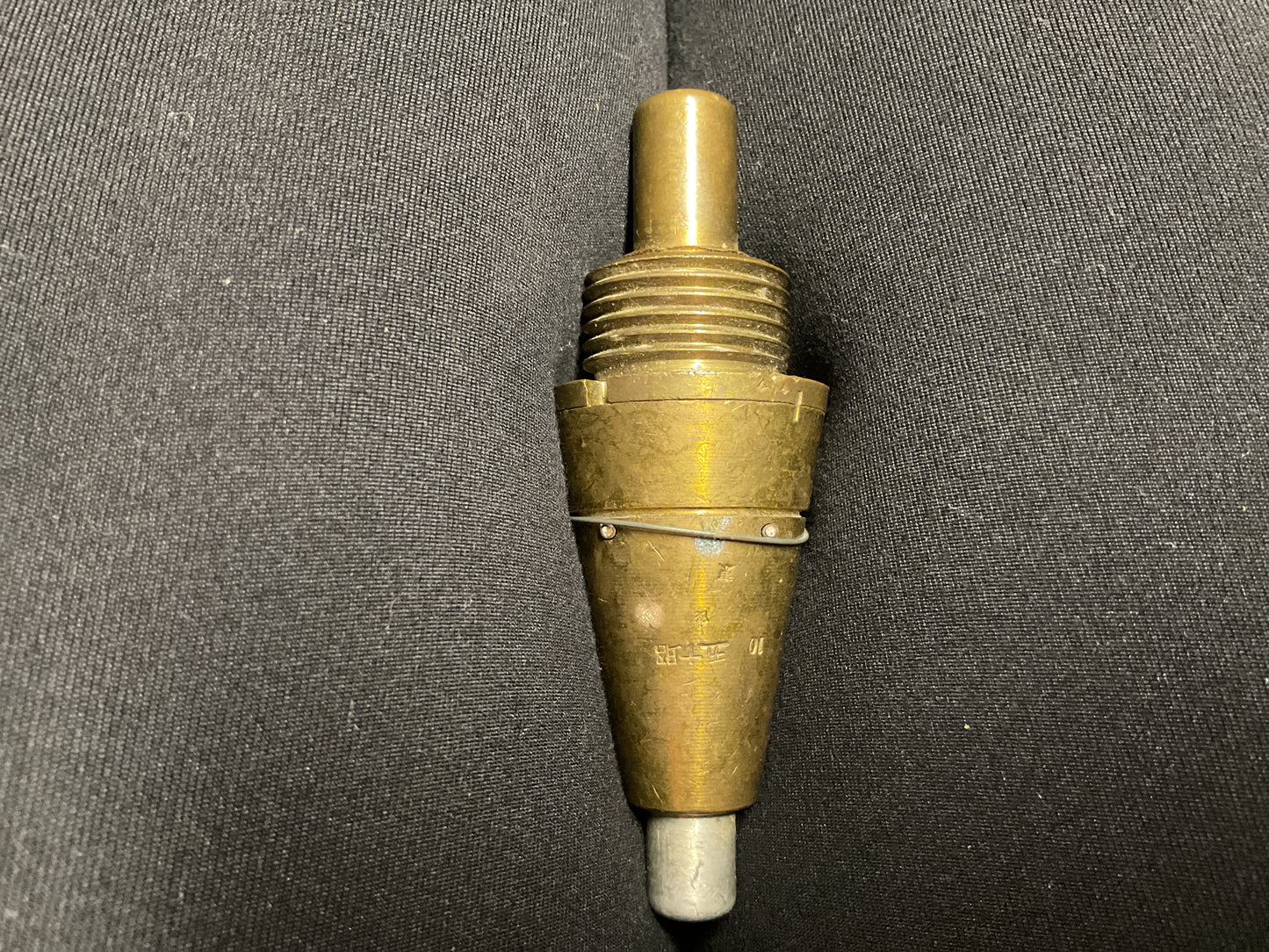 WWII Japanese Type 88 Artillery Shell Fuze-Imperial Japanese Army-Inert Brass Fuze