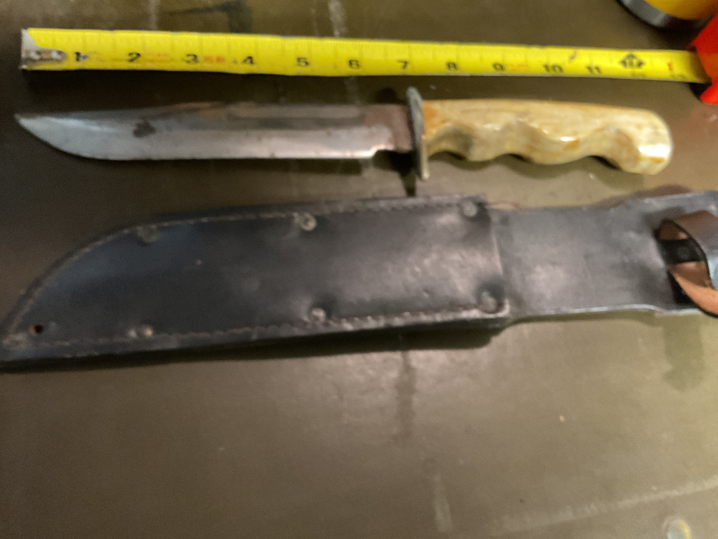 WWII Theatre Knife bone handle