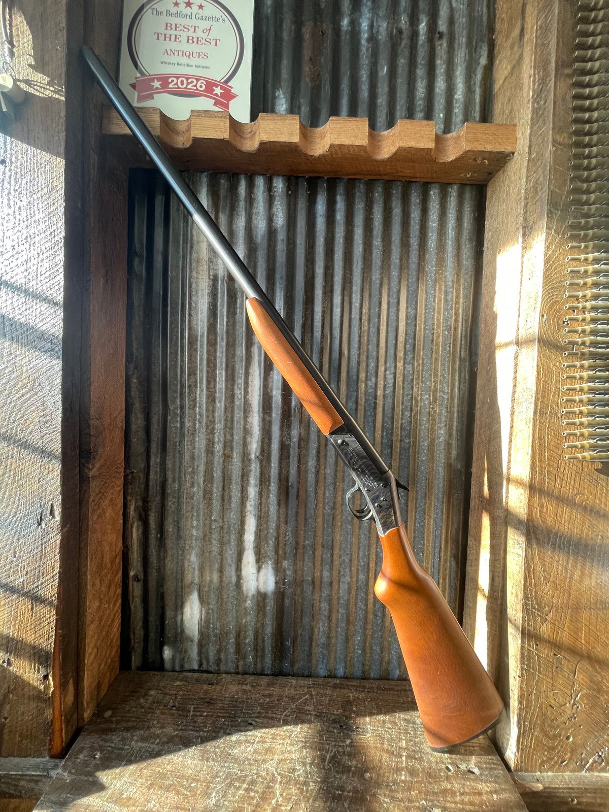 Harrington & Richardson H&R Model 88 Topper 12 Gauge Single Shot Shotgun – Color Case Hardened Receiver