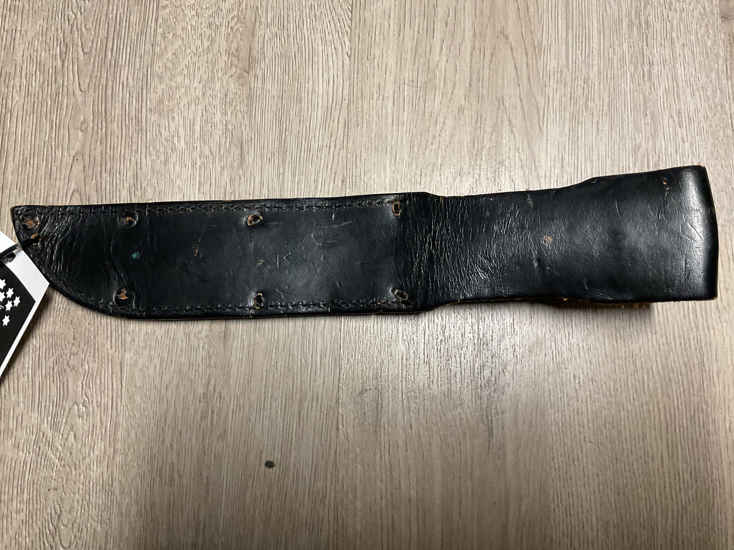US M3 Trench Knife with Leather Scabbard