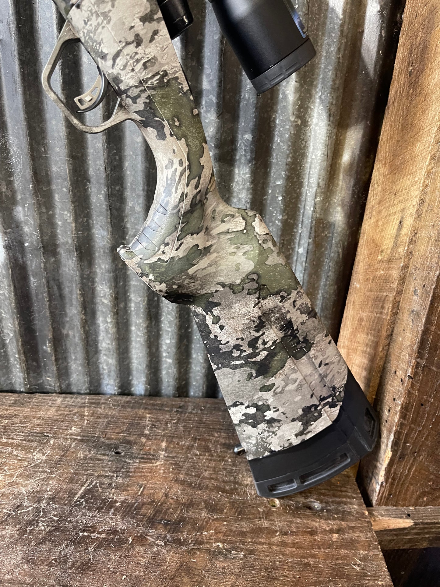 Savage Axis XP Bolt Action Rifle – 6.5 Creedmoor – Bushnell Scope – Veil Camo