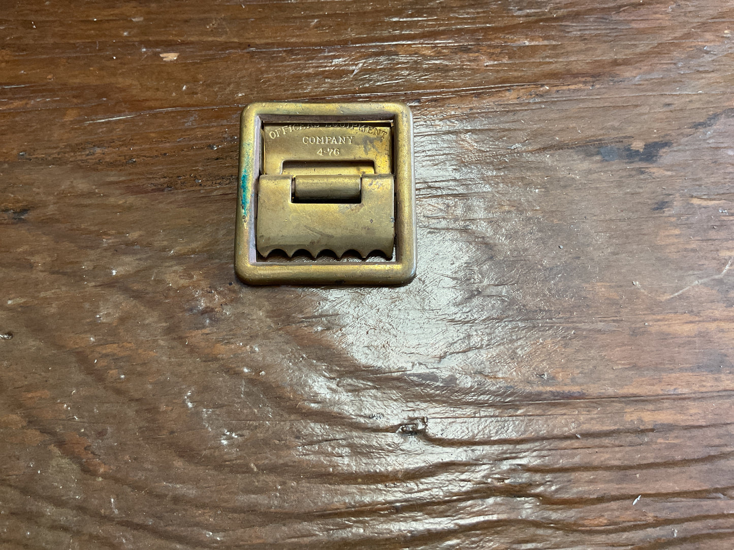 4-76 Officers Equipment Belt Buckle