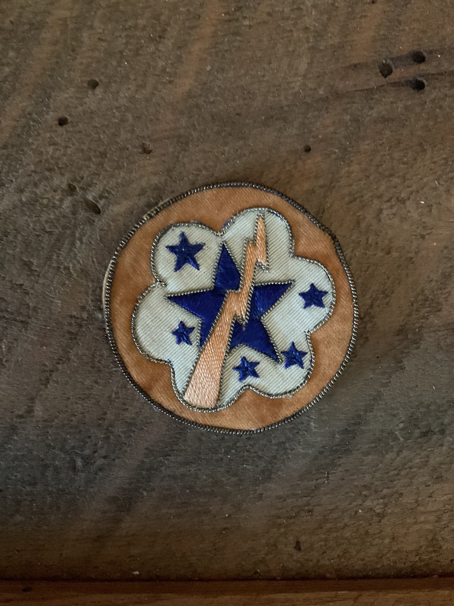 WWII US Army Western Pacific Forces Bullion Patch