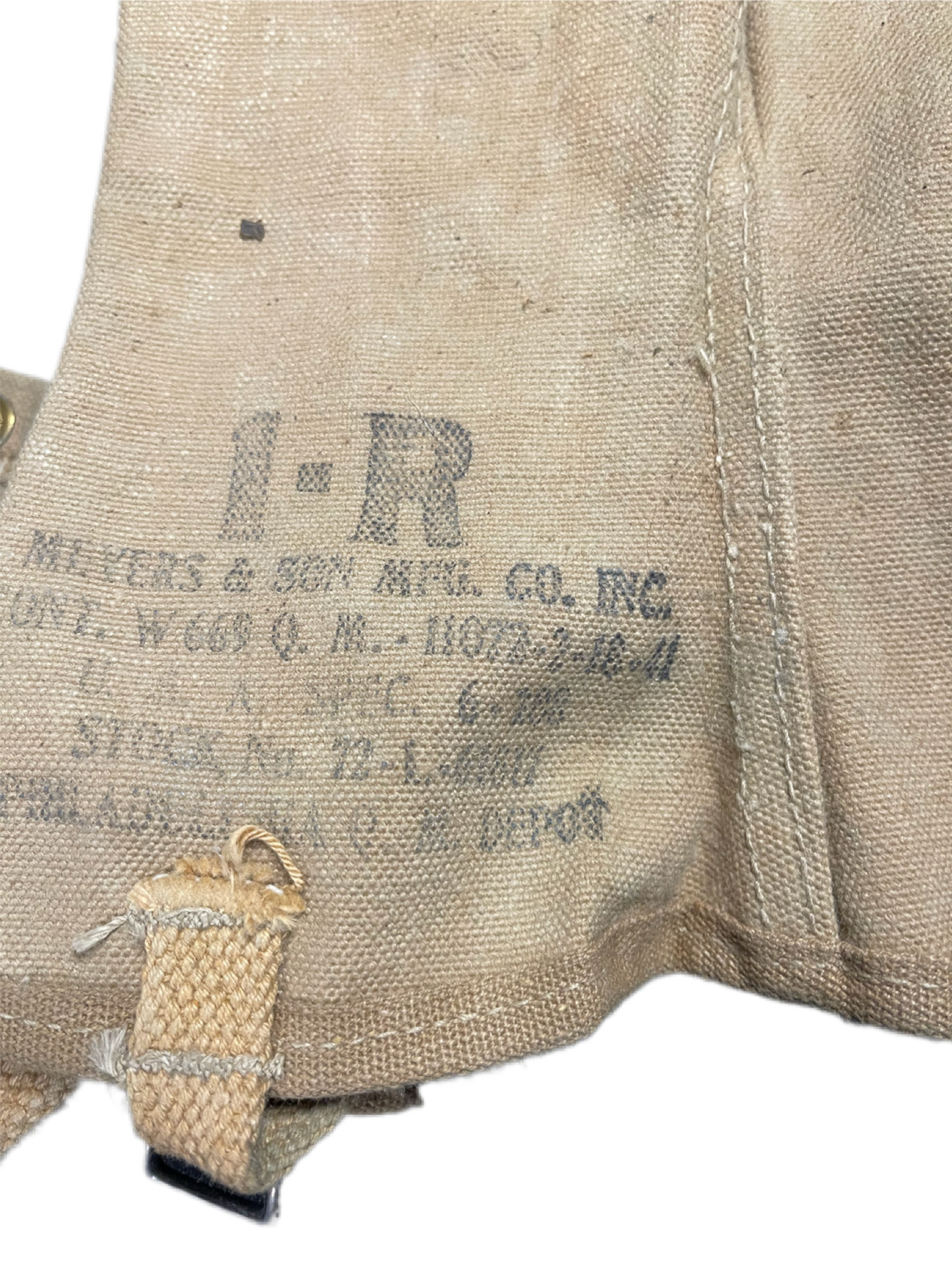 WWII U.S. Army M1938 Canvas Gaiters – Meyers & Son Mfg. Co., 1940s (pair)