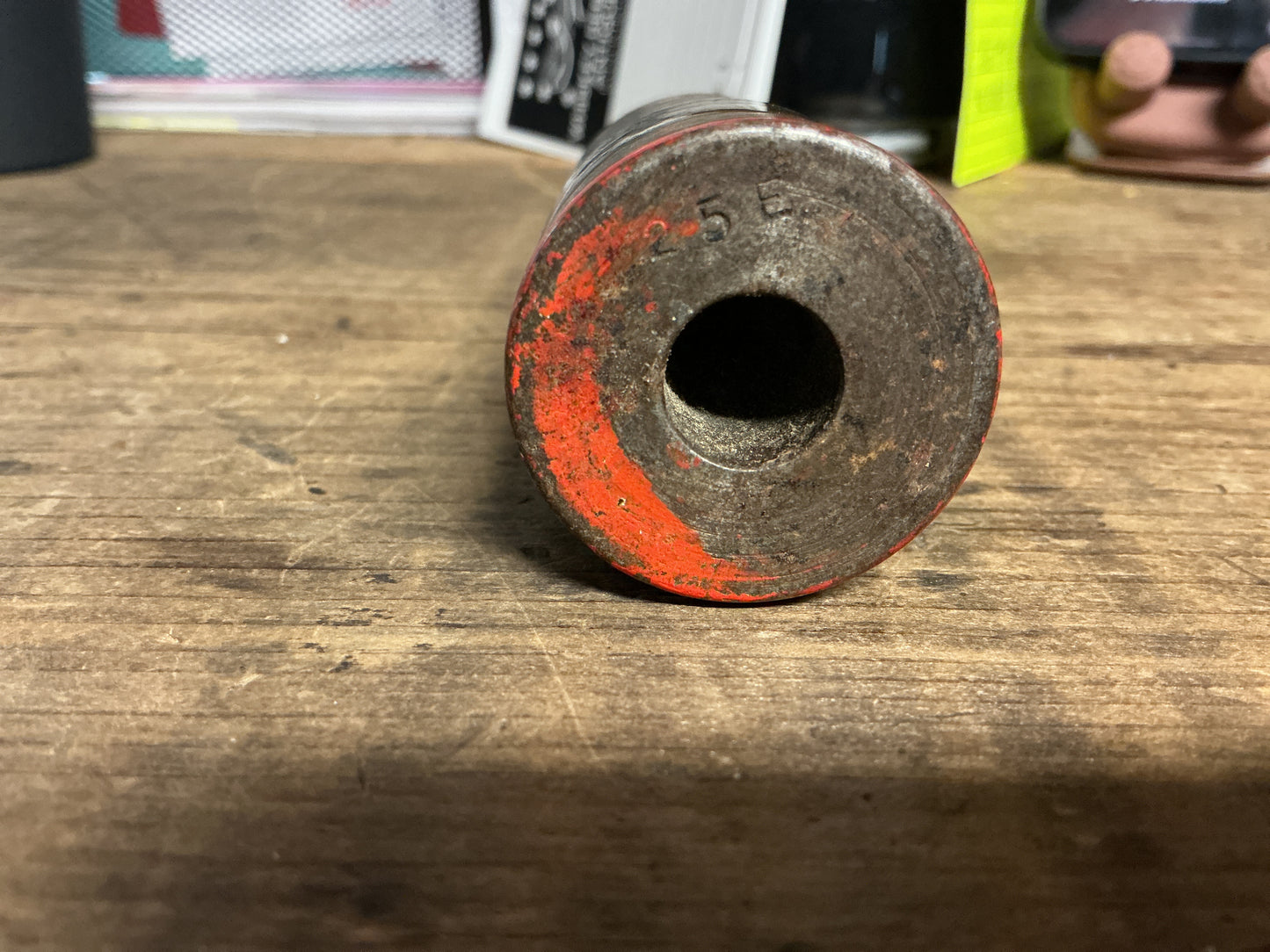 Original Inert 37mm Armor-Piercing Cannon Projectile