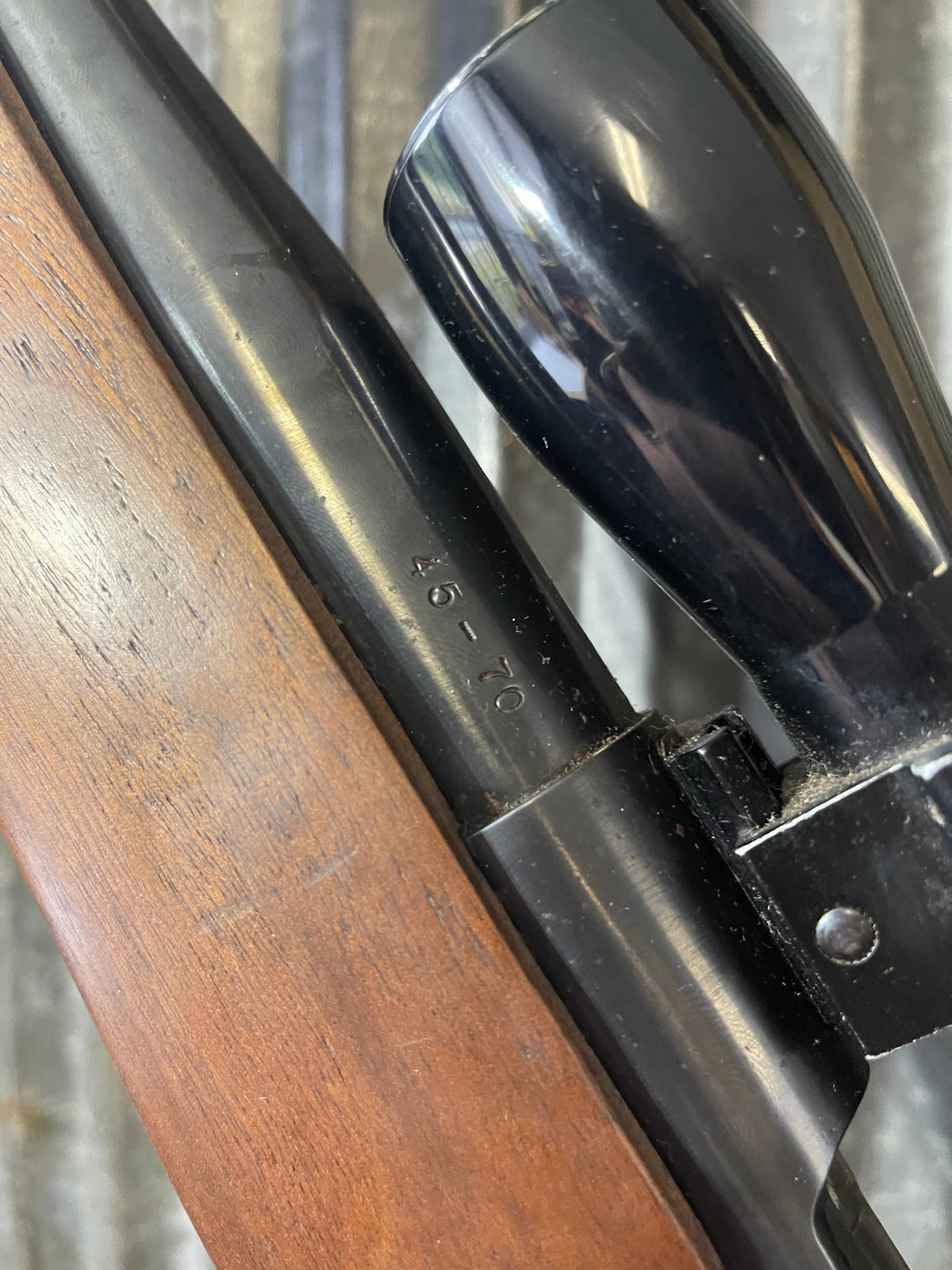 Siamese Mauser Custom Conversion .45-70 Government – Tasco Scope