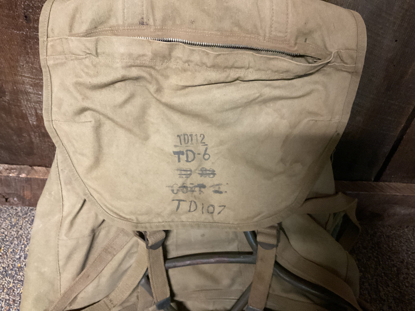 WWII M1942 Mountain Ruck Sack with Frame