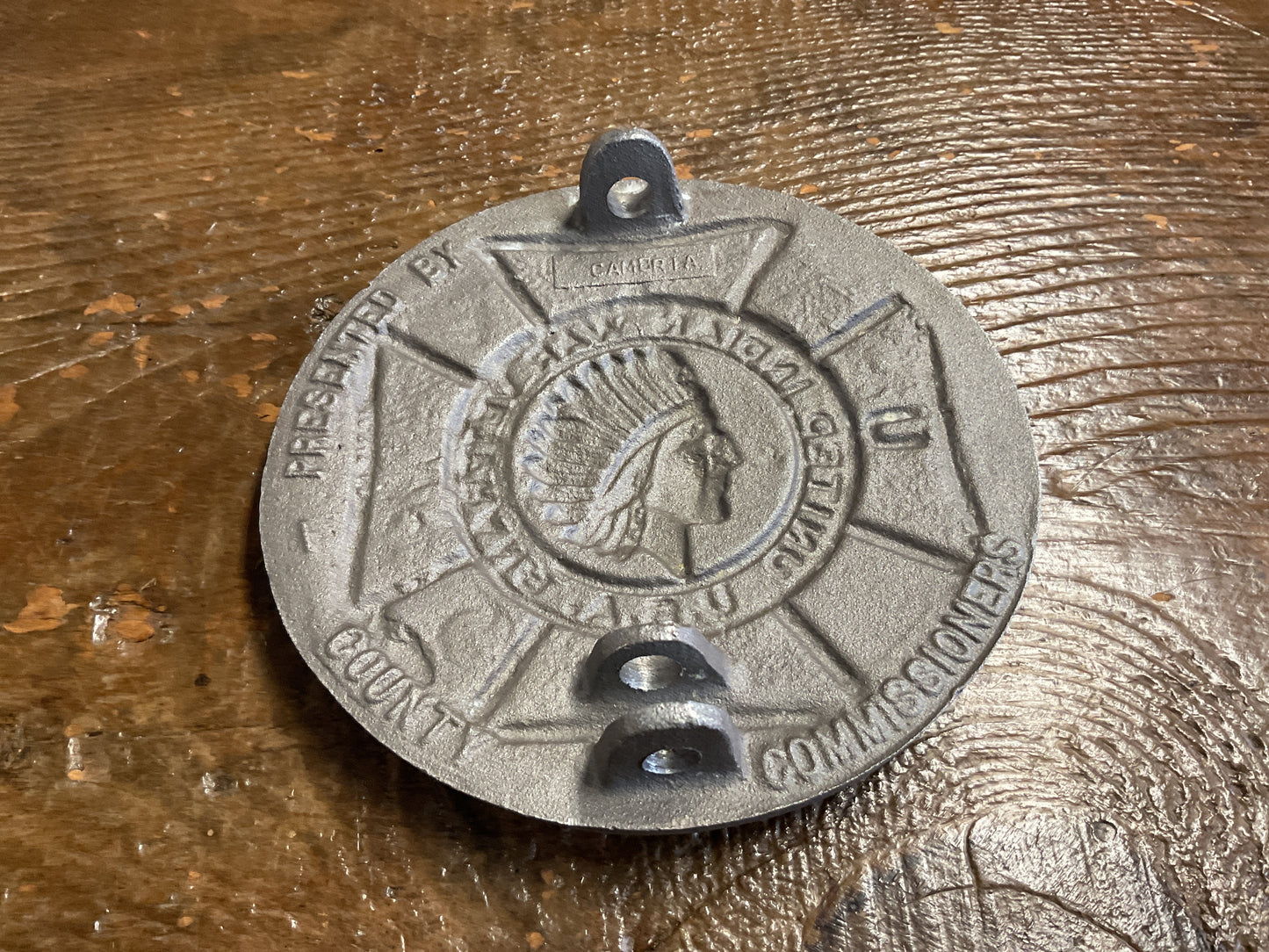 Authentic Indian War Veterans Grave Marker