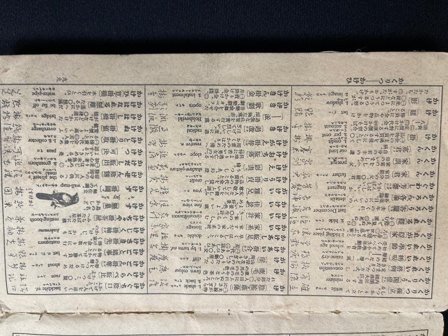 Rare Meiji/Taisho-Era Japanese-English-Chinese Travel Phrasebook with Tokyo Maps (c. 1890s–1920s)
