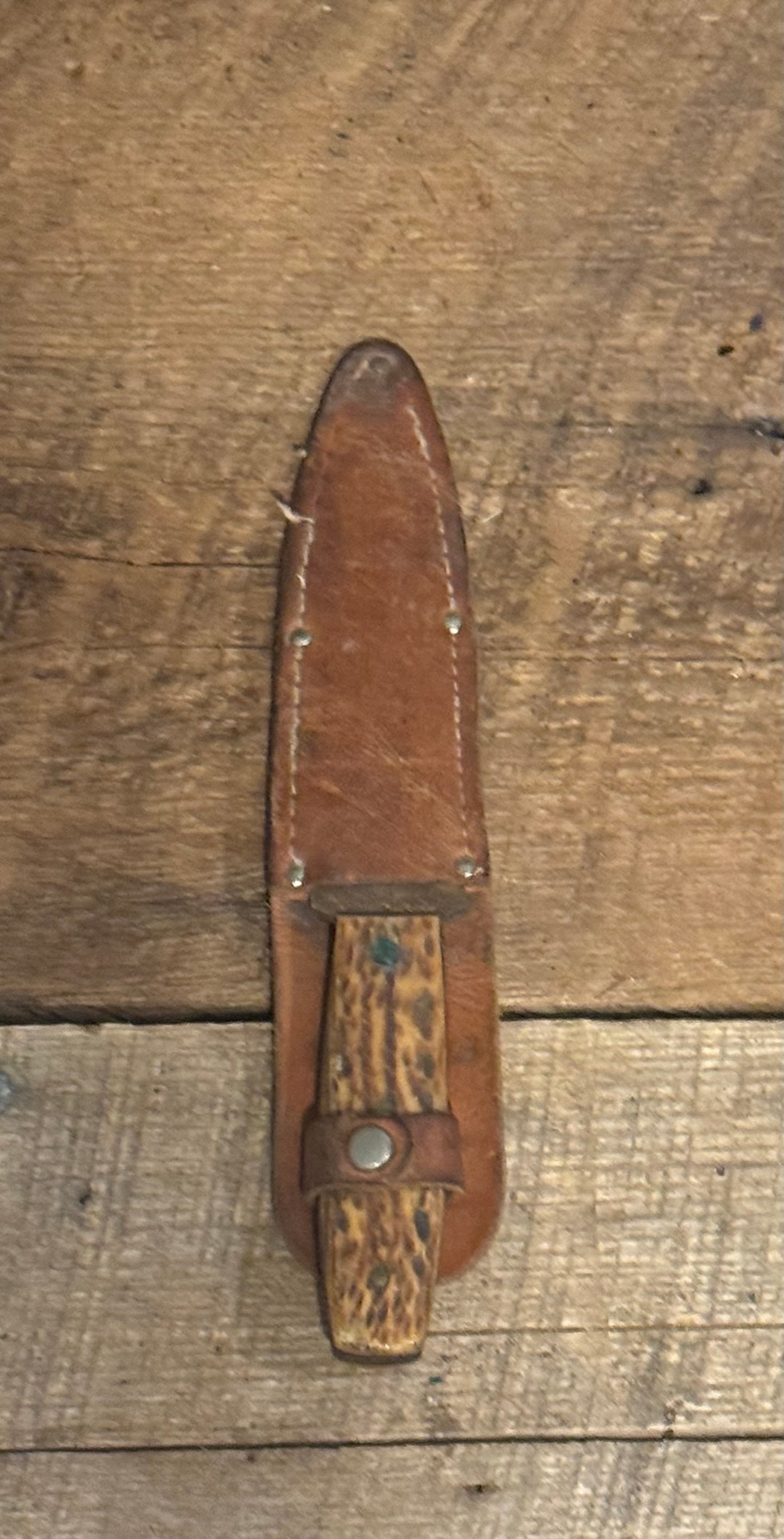 WWII Theatre Knife- Horn/Antler