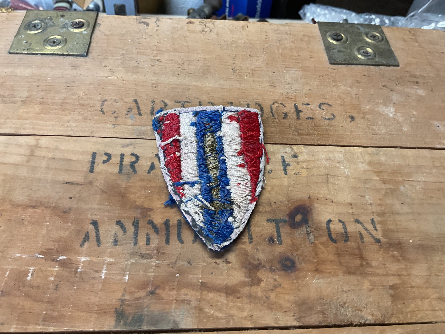 U.S. Army European Civil Bullion Patch