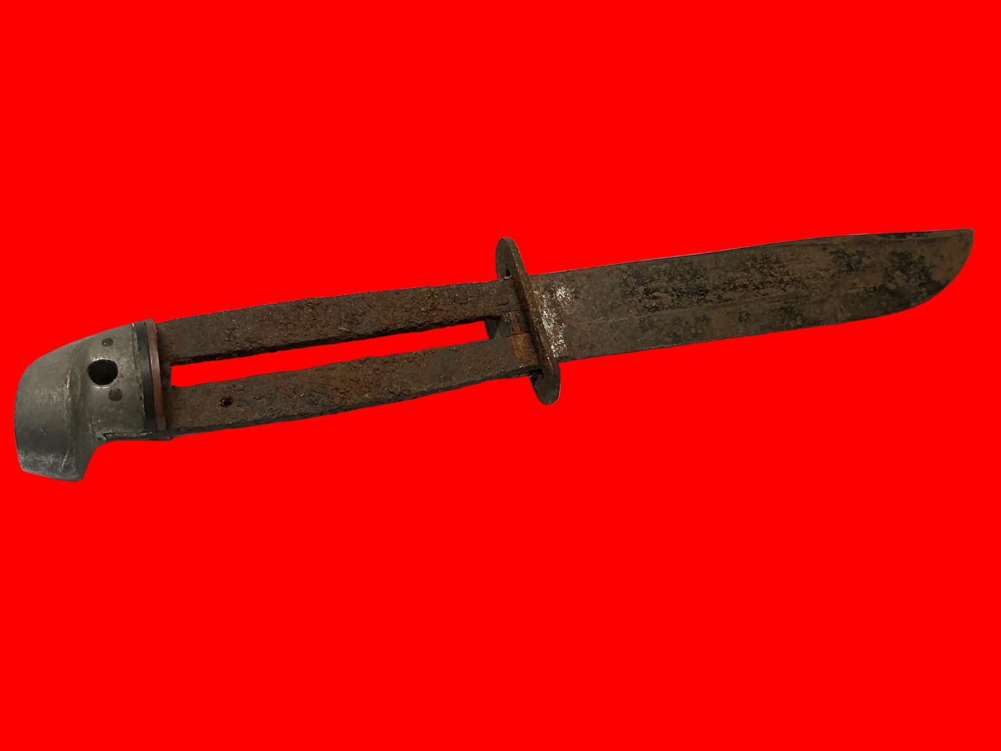 Improvised Trench Art Fighting Knife