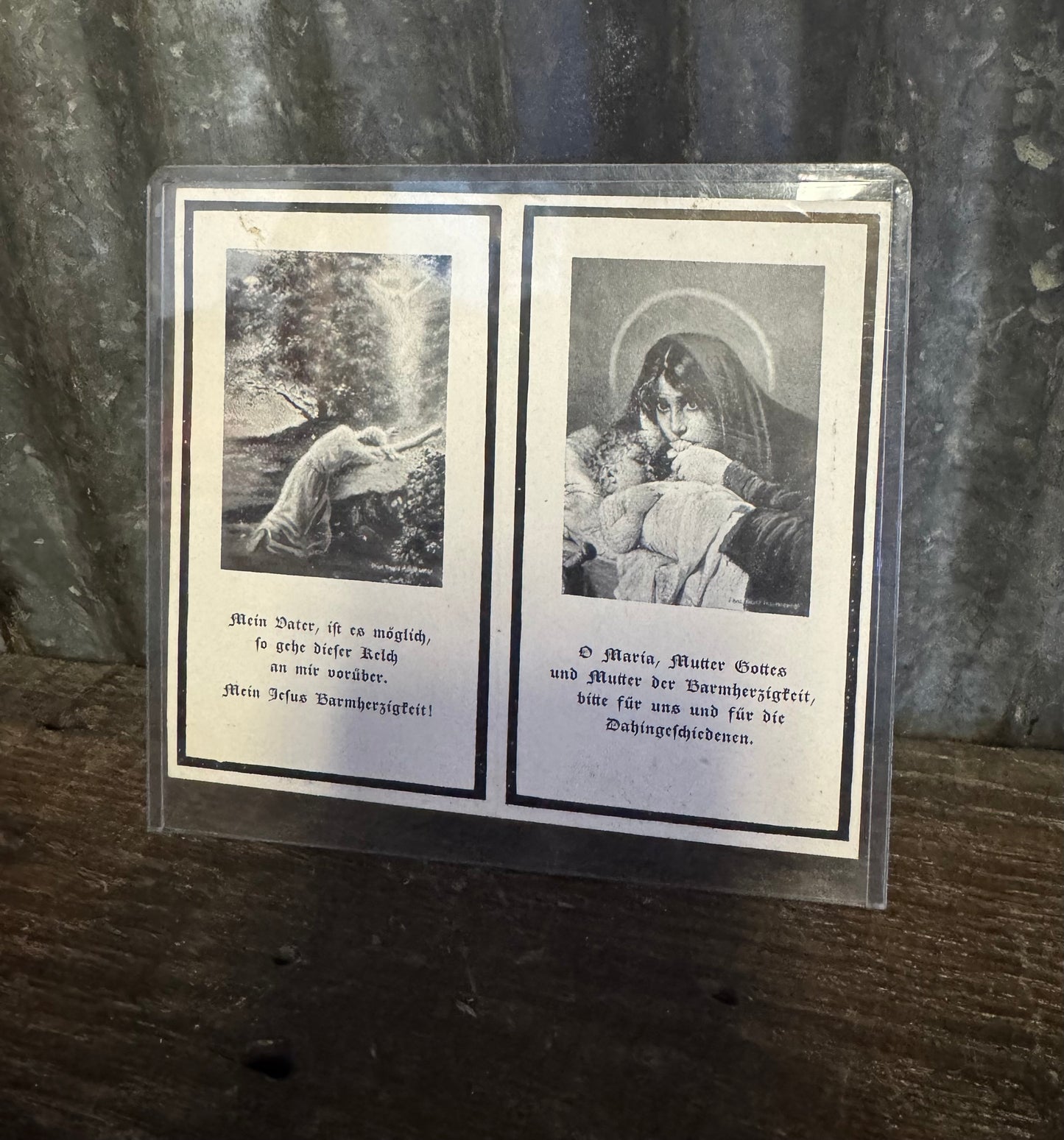 WWII German Memorial Death Card
Two Brothers Killed in Action