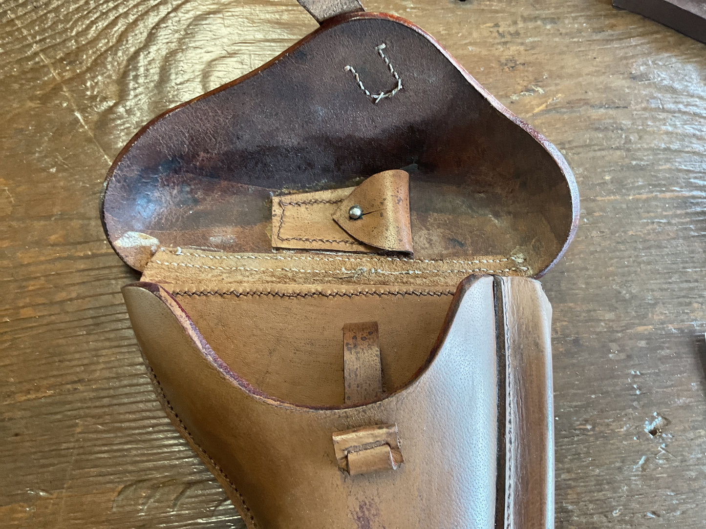 German Army Luger Hard Shell P08 Holster Reproduction