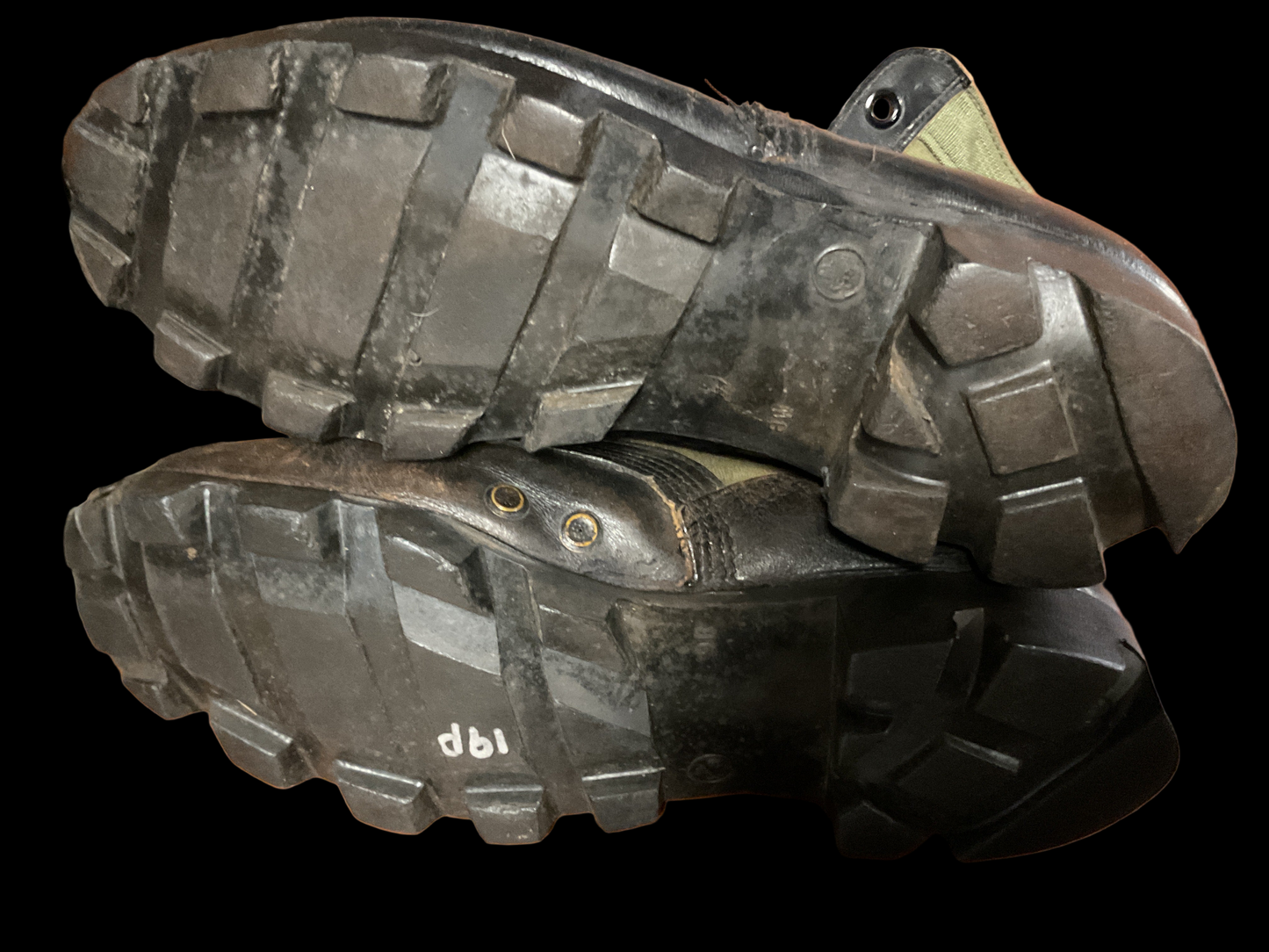 Original Vietnam War Jungle Boots. GB