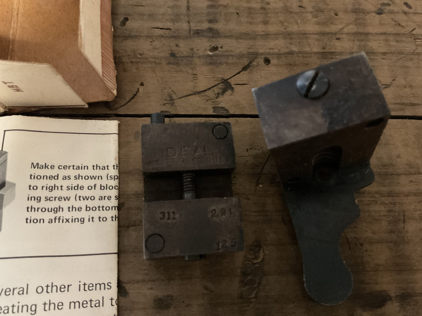 Vintage Thompson/Center .45 Cal Round Ball Single Cavity Bullet Mold w/ Original Box & Directions