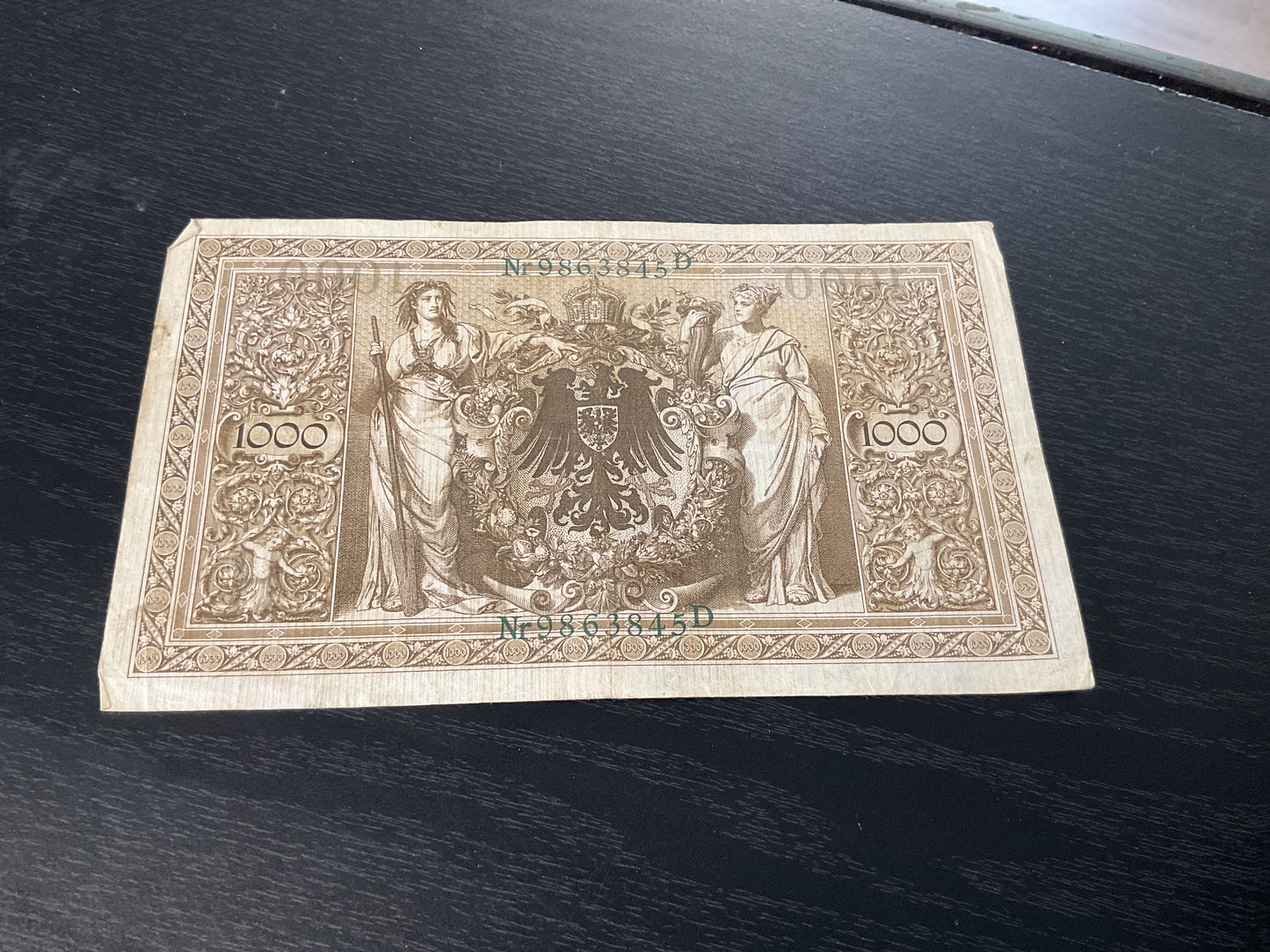 German 1000 Mark Reichsbanknote 1910