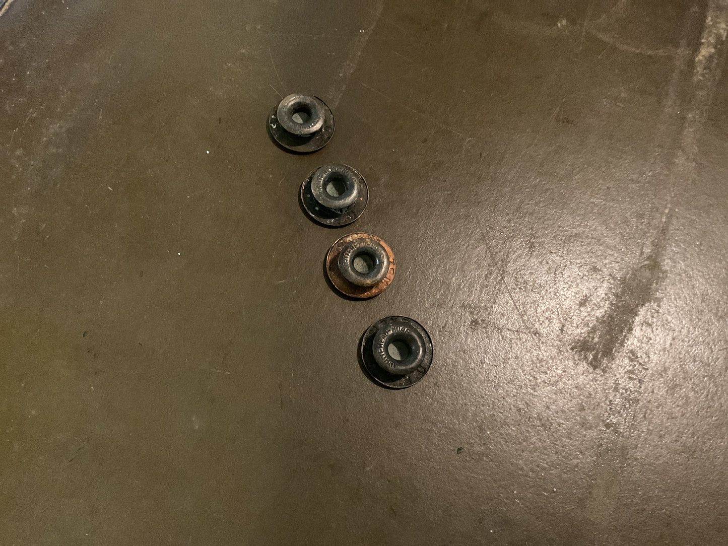WWI US Draft Exempt Buttons (4)