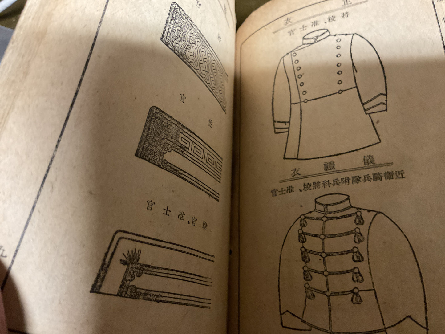 Imperial Japenese Army & Navy Uniform Ranks Manual