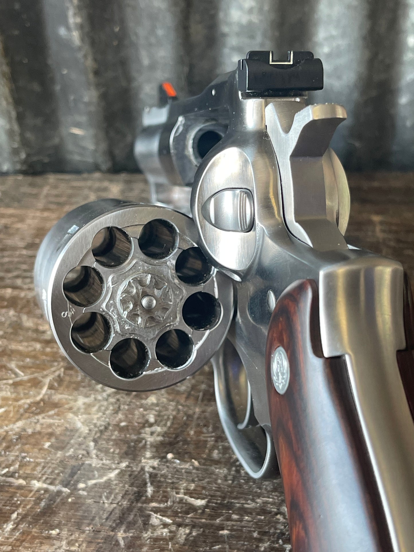 Ruger Redhawk .357 Magnum 8-Shot Stainless Revolver – 2.75-Inch Barrel – Box and Papers
