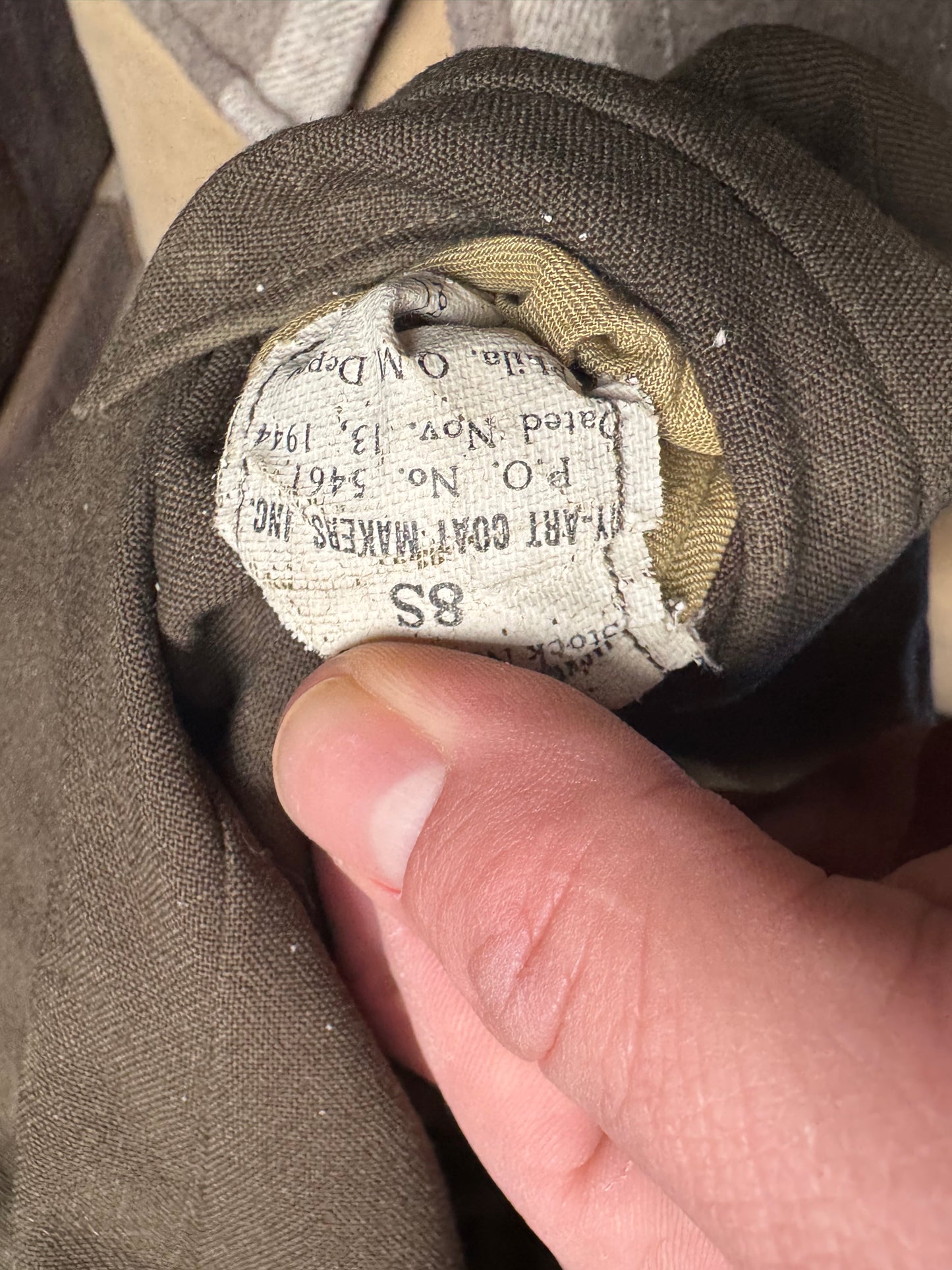 Documented WWII U.S. Army Nurse Corps Officer Uniform Grouping-Lt. Lillian Marie Shortley