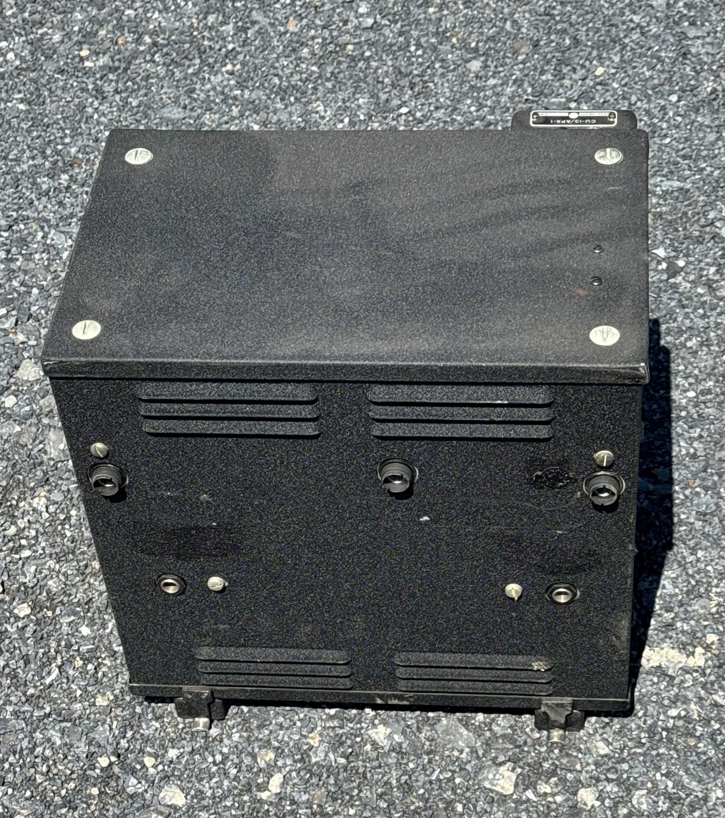 WWII U.S. Military APX-1 IFF Transponder Set – RT-24/APX-2, TN-8/APX-1 & CU-13/APX-1