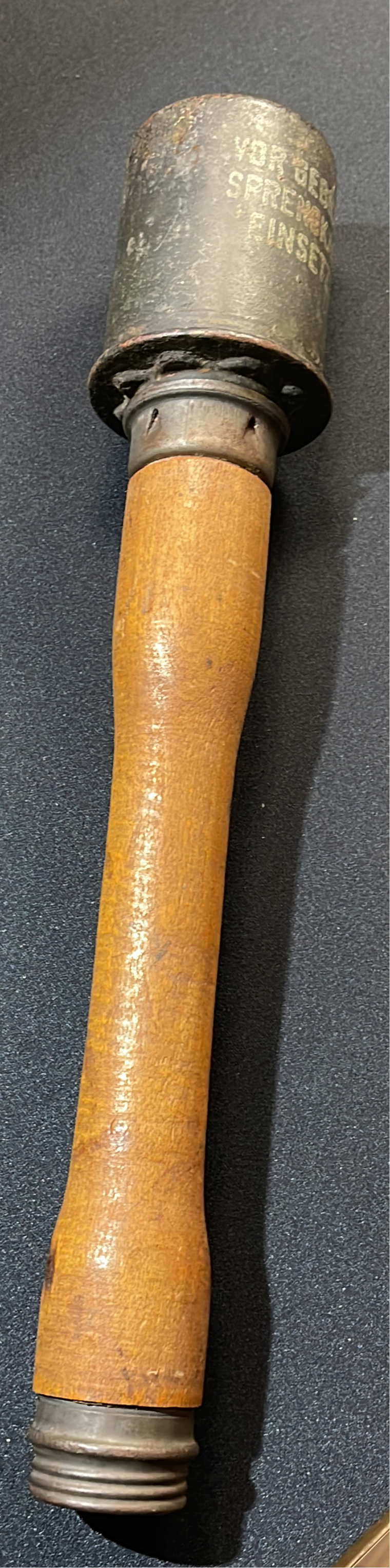 INERT 1939 German M24 stick grenade