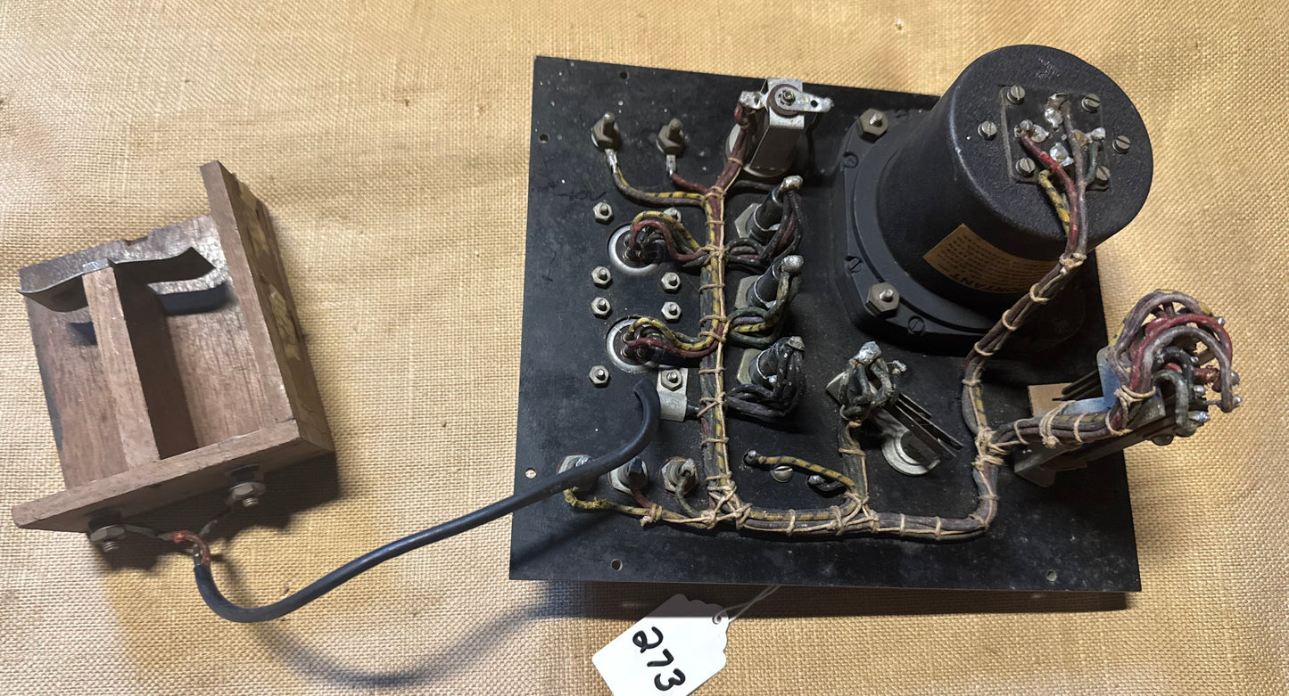 WWII Bendix/Pioneer Magnesyn Functional Test Kit Aircraft Instrument Synchronizer Tester